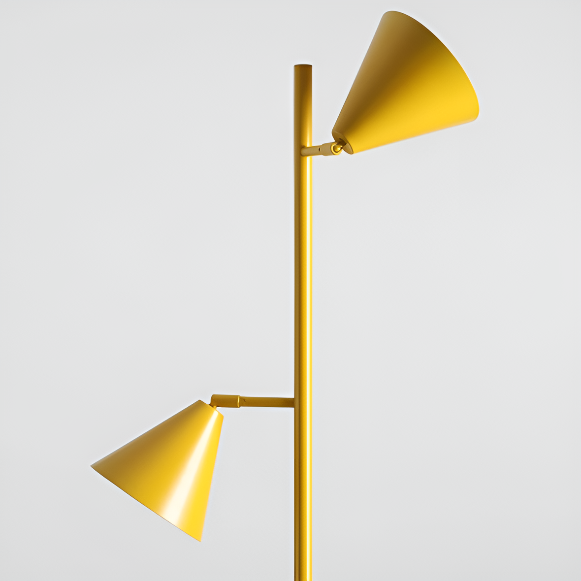 Floor lamp Duo mustard