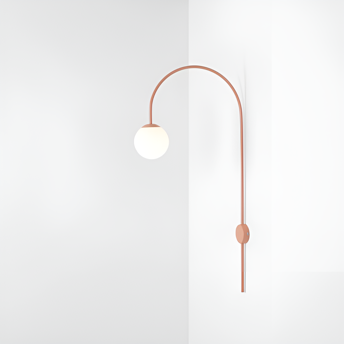 Kinkiet UNA koralový