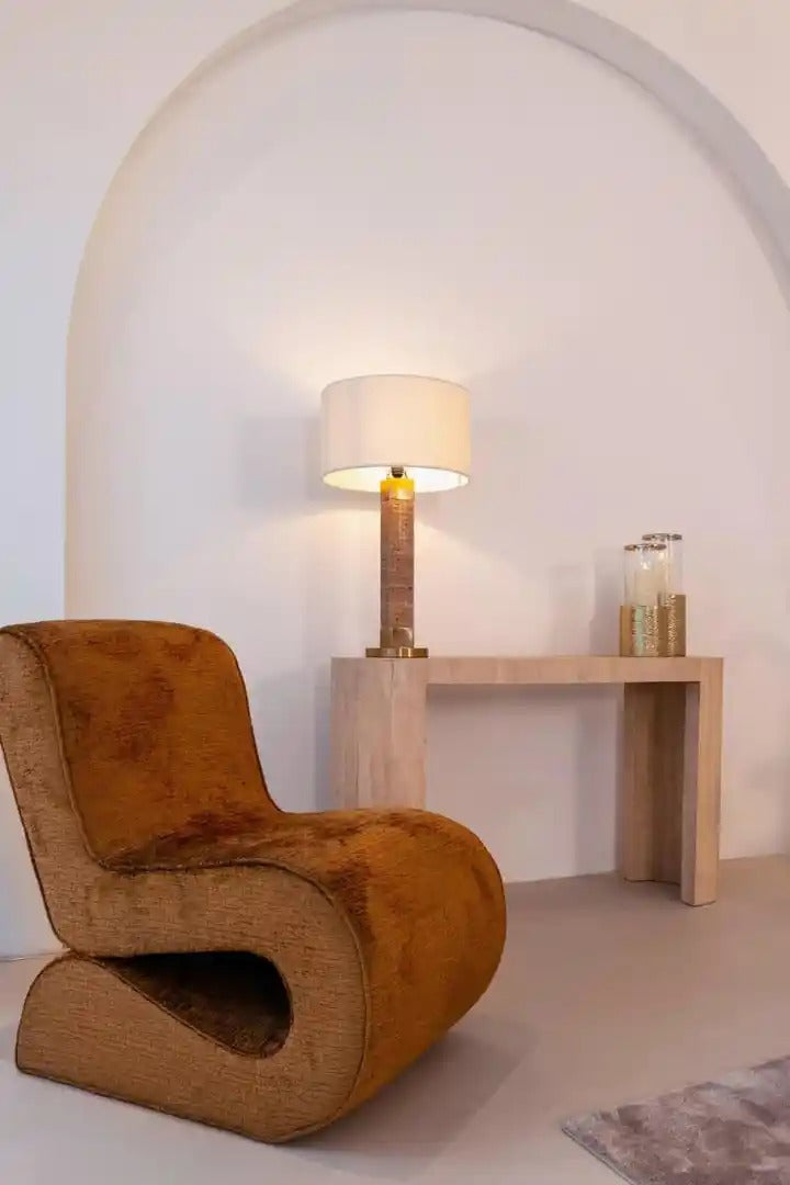 BILTMORE Console Beige Travertine