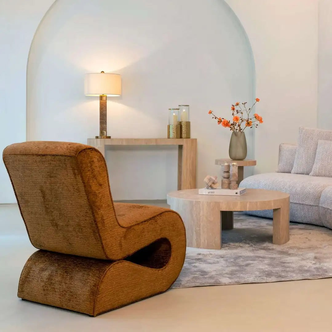 BILTMORE Console Beige Travertine