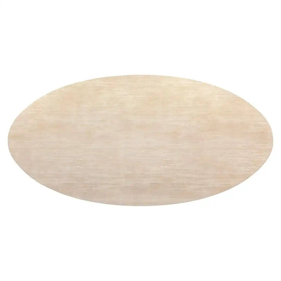 Ovalný stôl FICTUS béžový