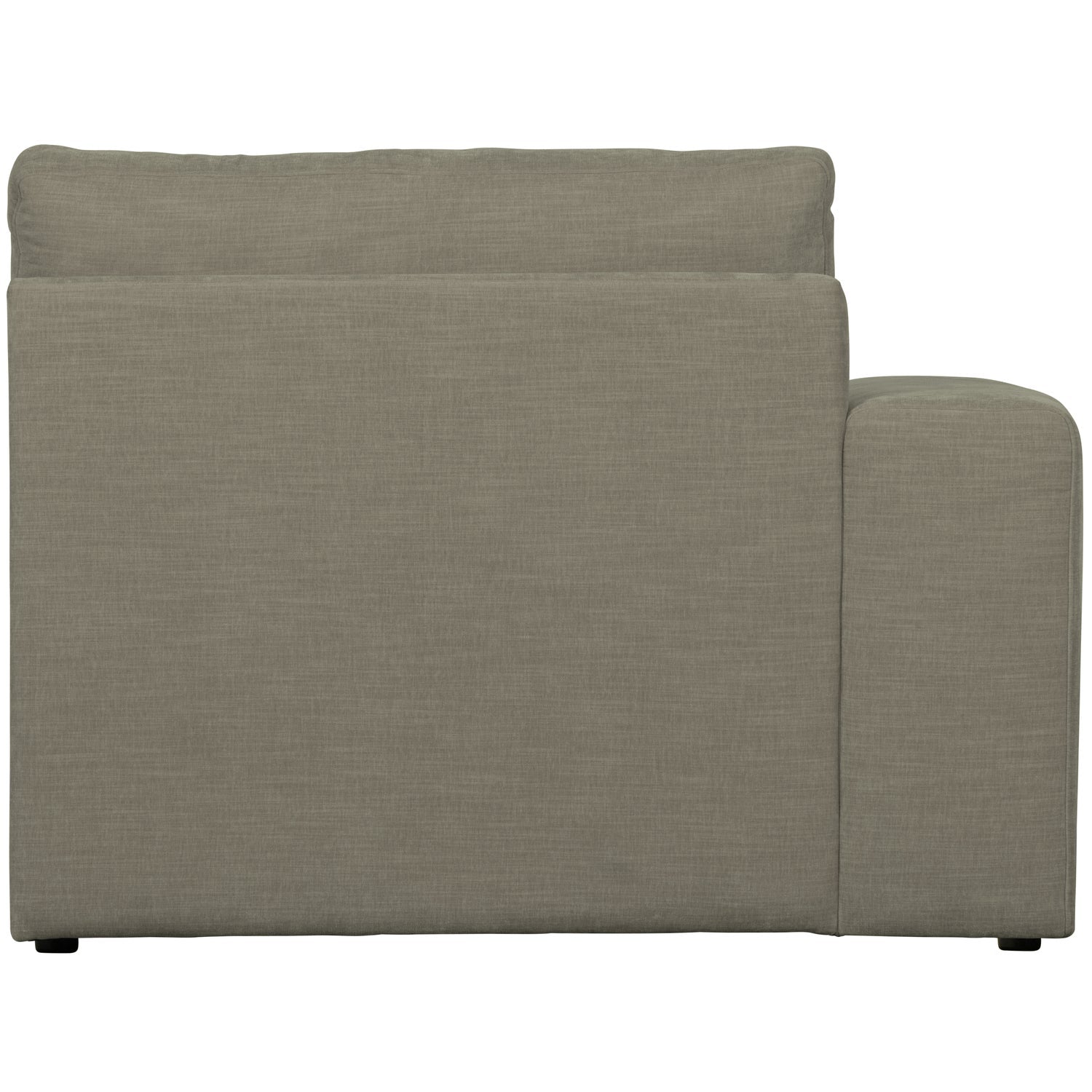 Sofa FAMILY - modul koncový ľavostranný teplá šedá