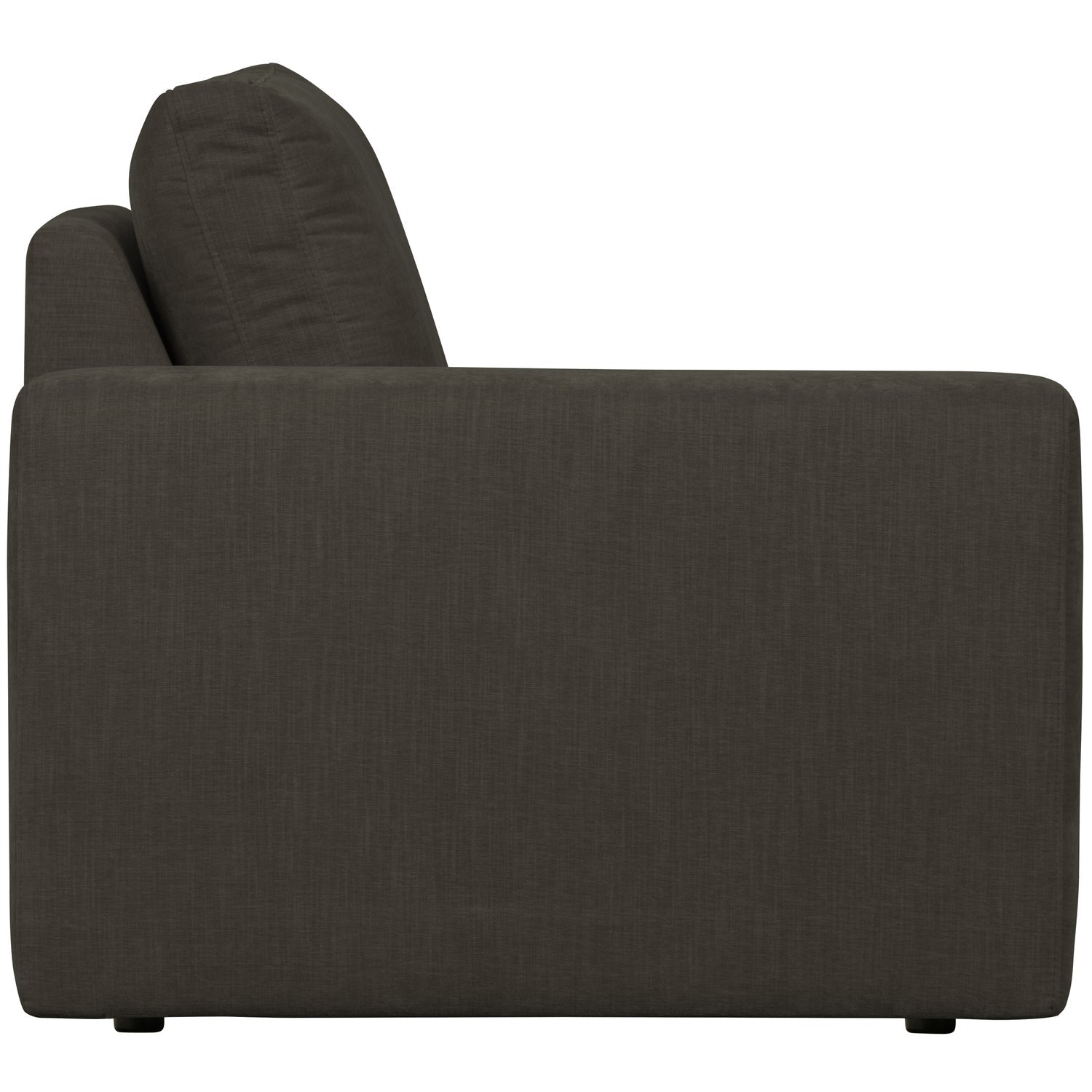 Sofa FAMILY - koncový prvok ľavostranný antracitový