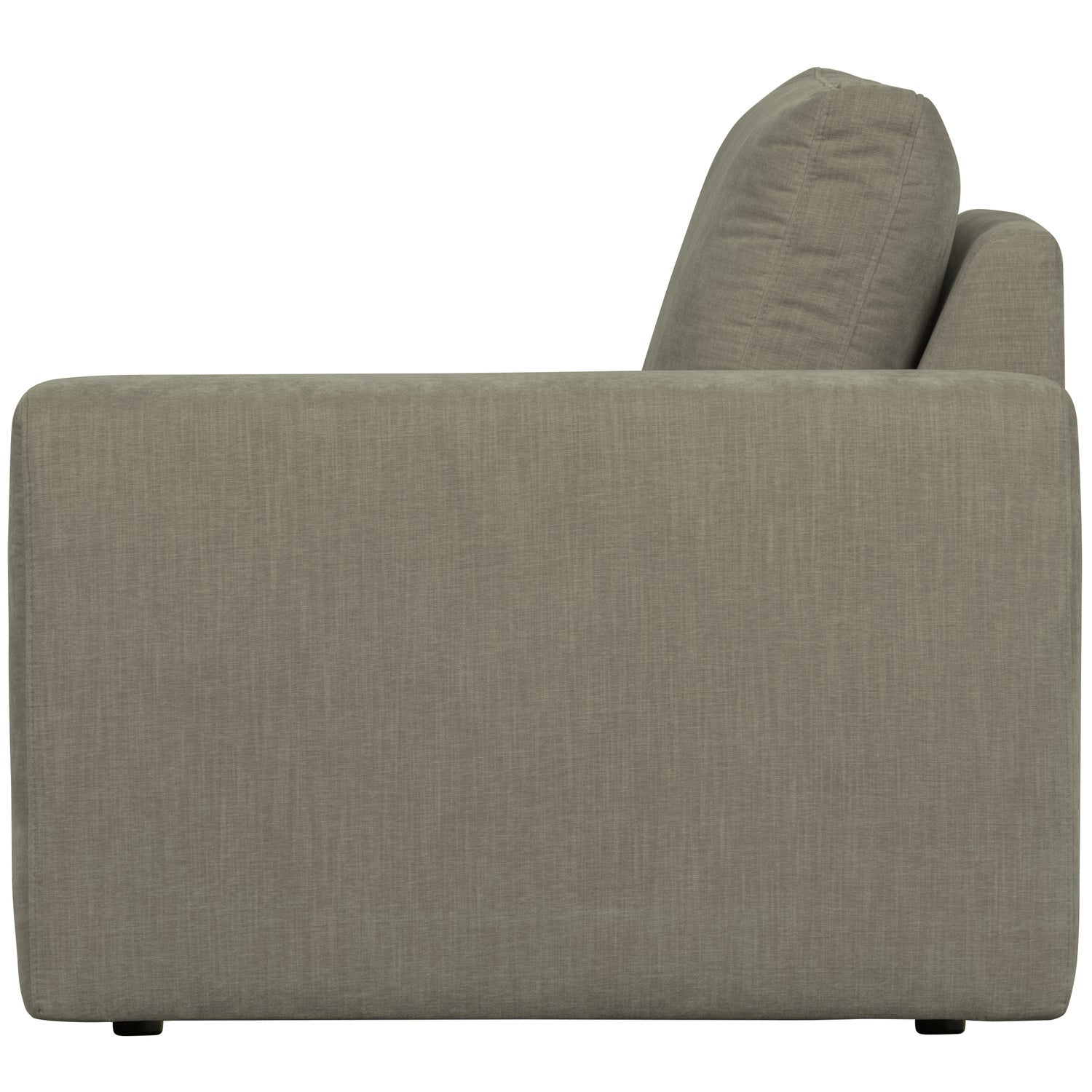 Sofa FAMILY - pravý koncový modul teplá šedá