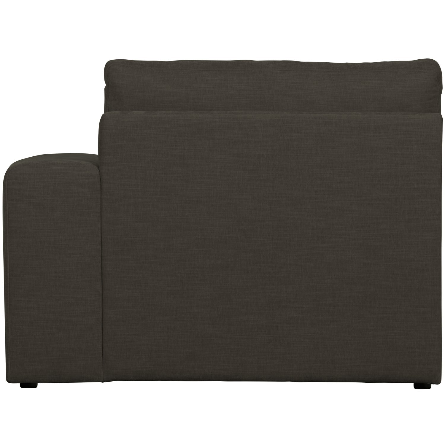 Sofa FAMILY - pravý modul koncový antracitový