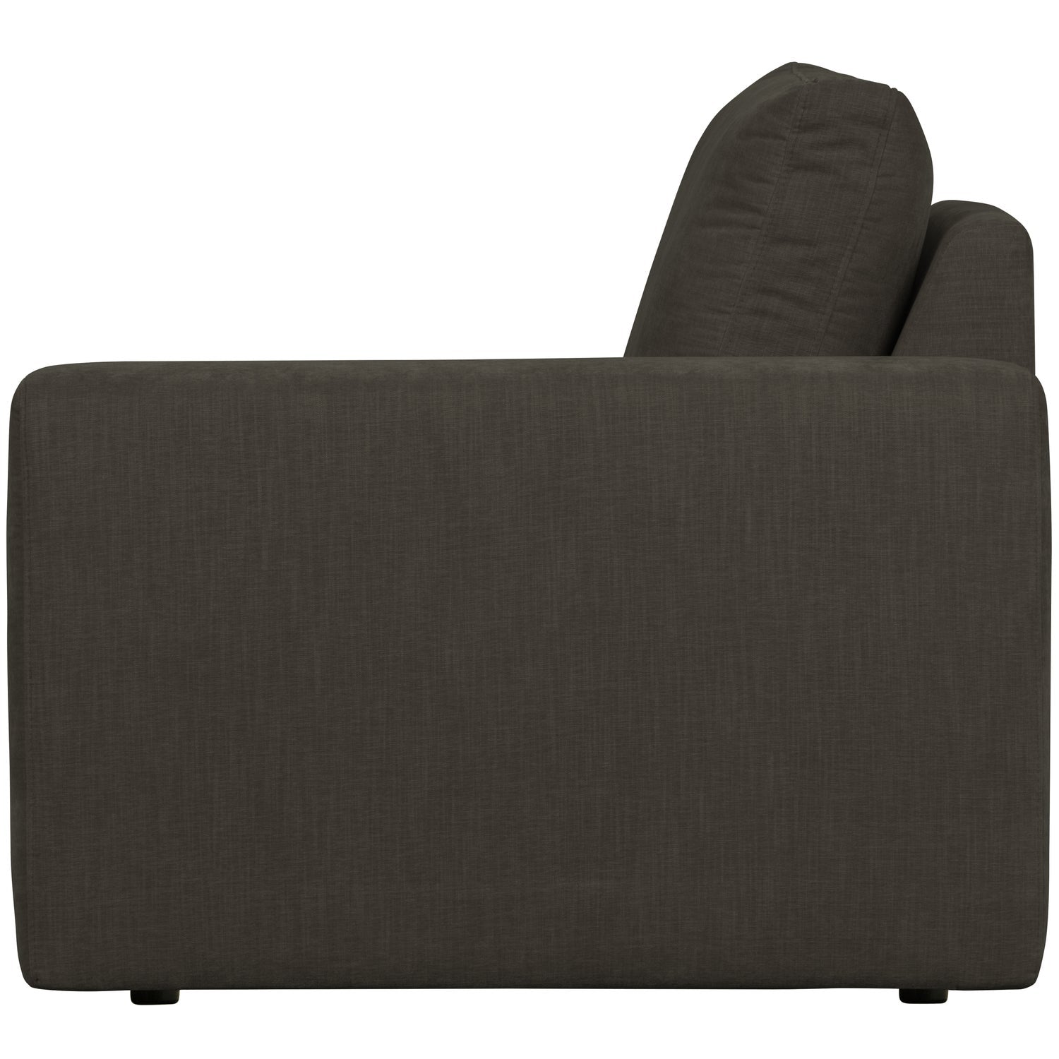Sofa FAMILY - pravý modul koncový antracitový