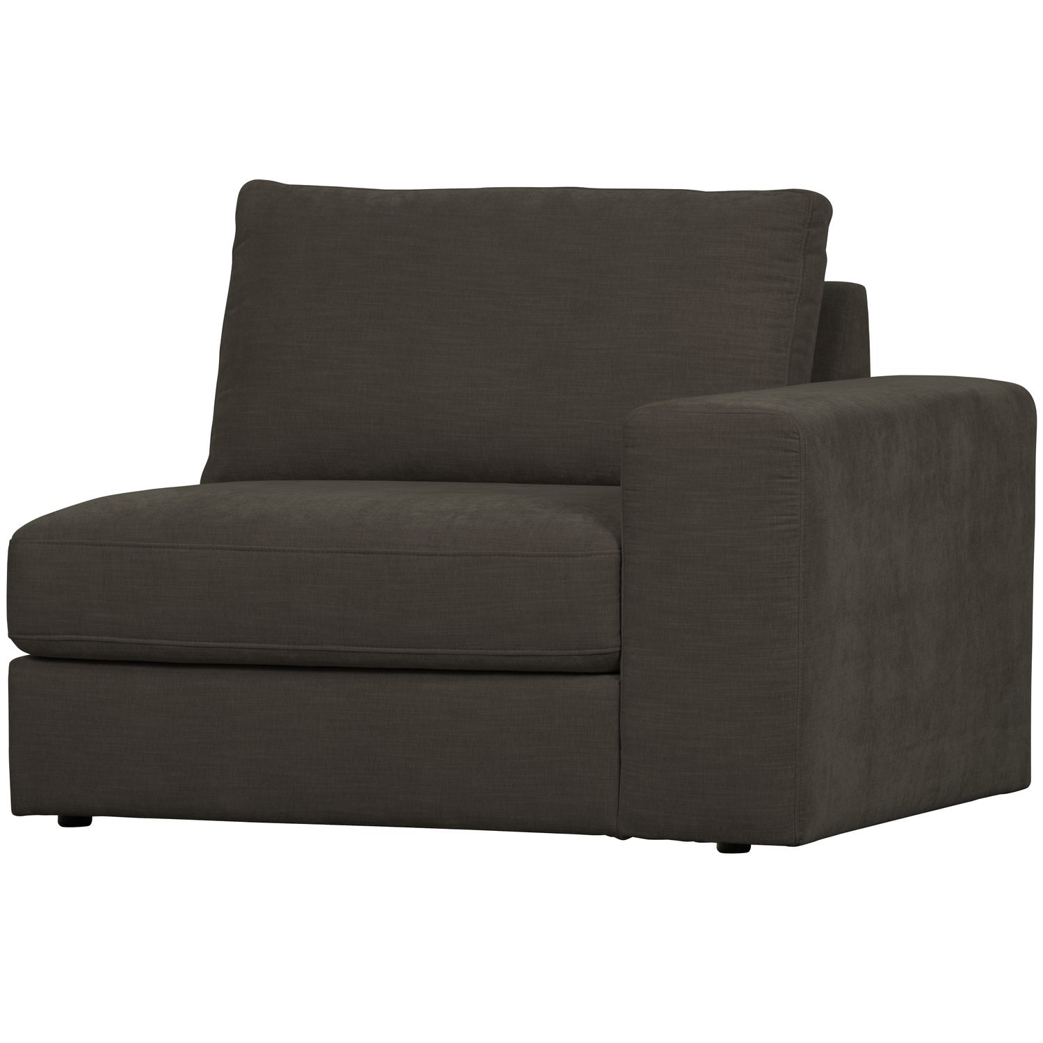 Sofa FAMILY - pravý modul koncový antracitový