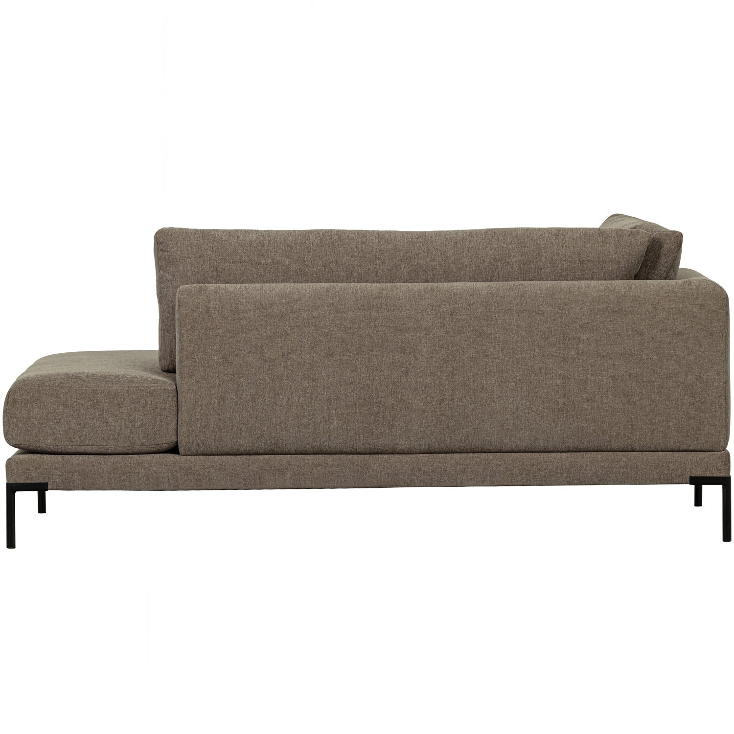Szezlong ľavostranný COUPLE taupe