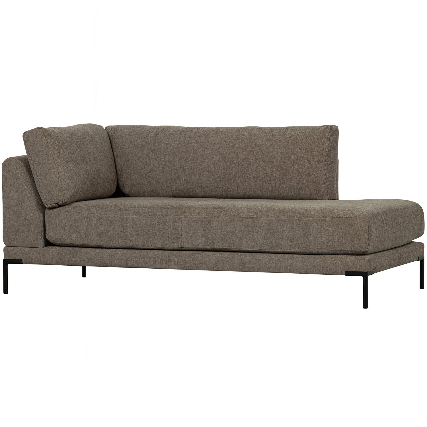 Szezlong ľavostranný COUPLE taupe
