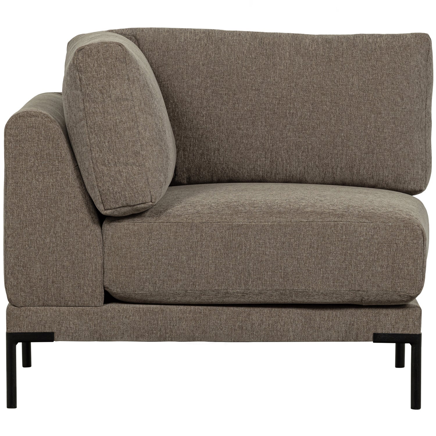 Sofa COUPLE - rohový modul taupe