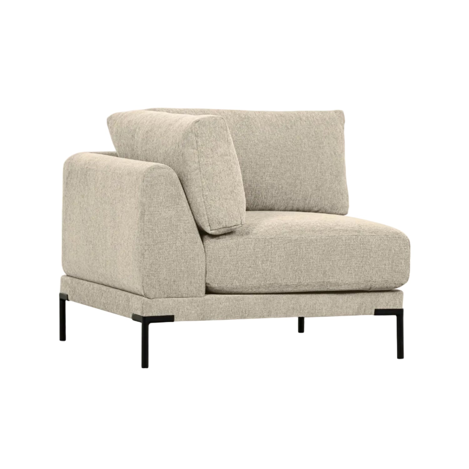 Sofa COUPLE - modulárny rohový pieskový