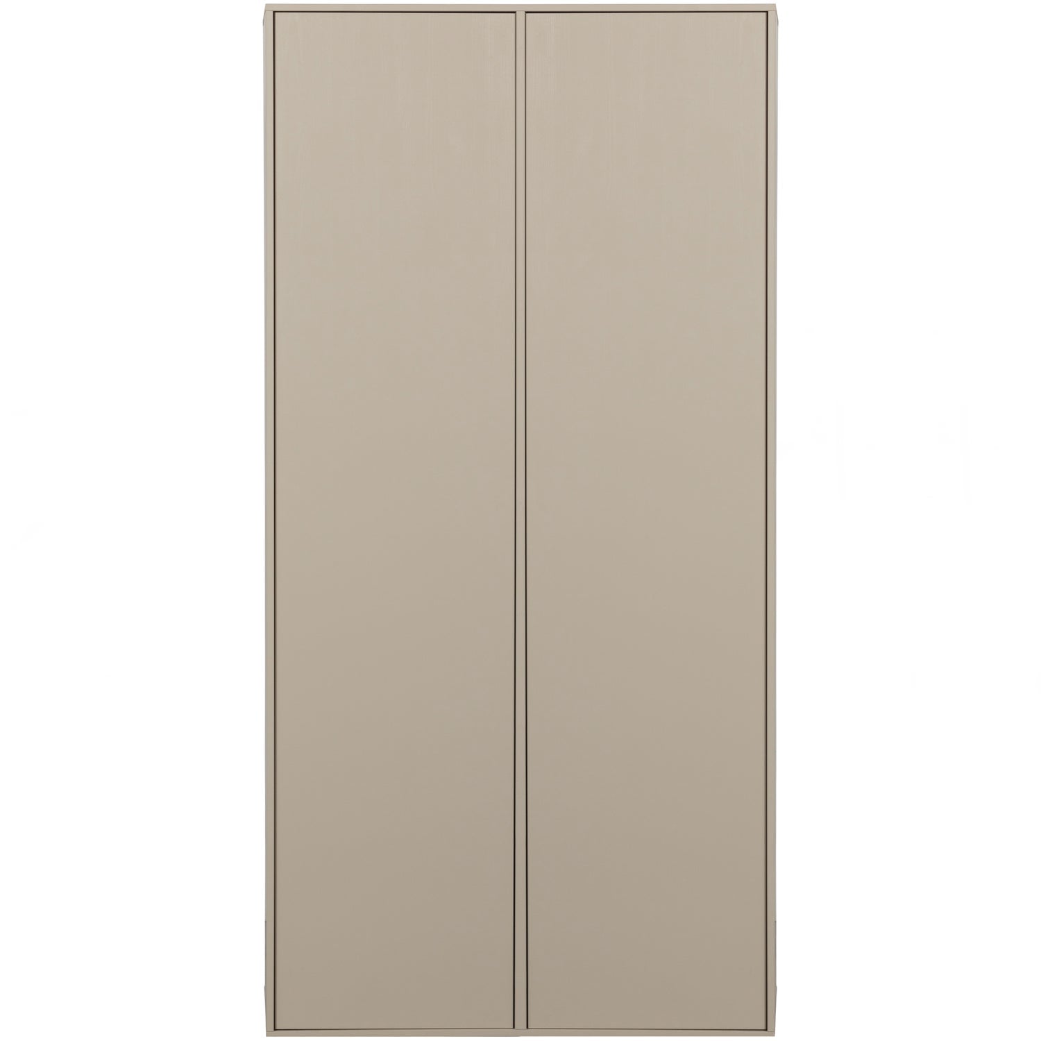2-Door Wardrobe DAILY Gray-Beige