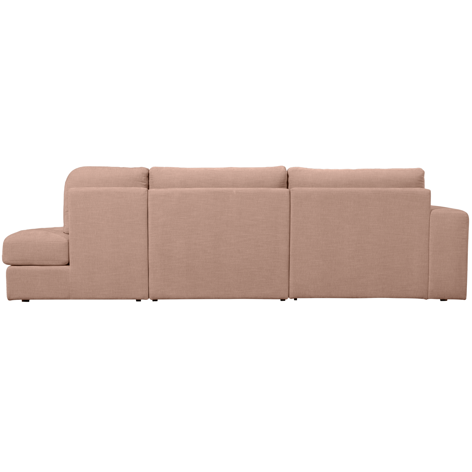Right-facing open FAMILY sofa in pink