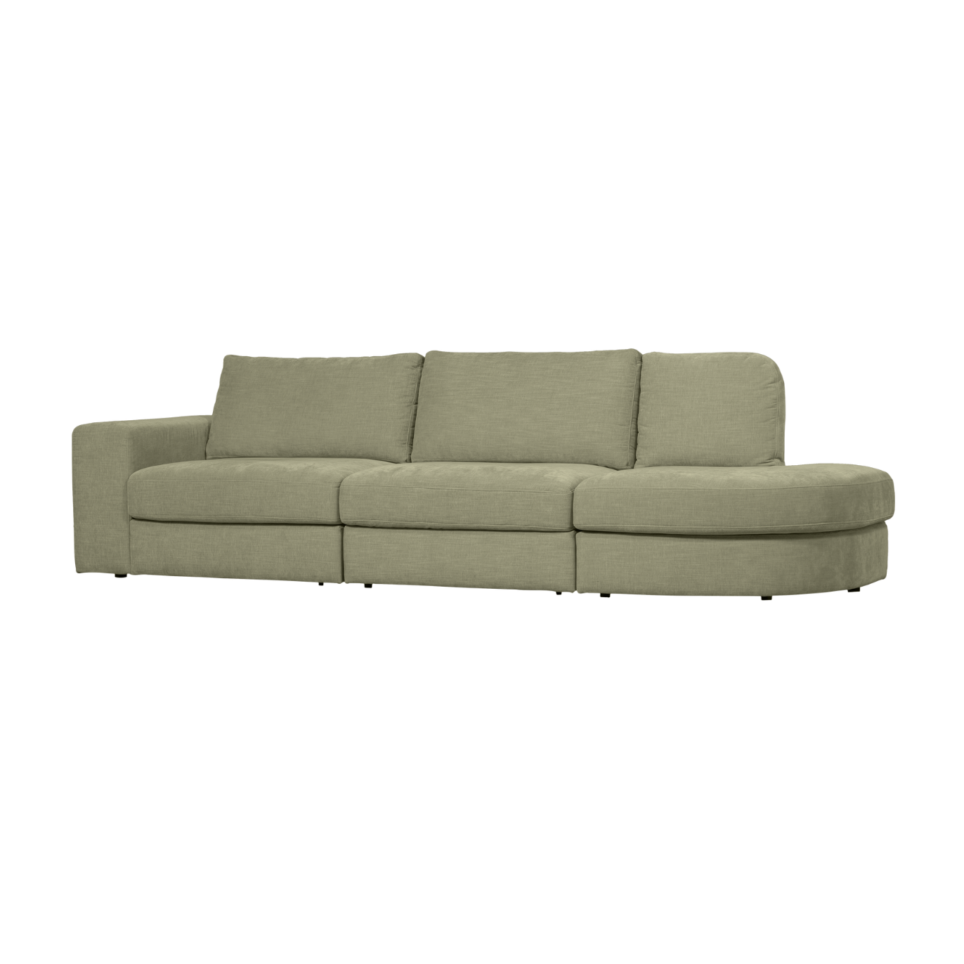 Sofa otvorená pravostranná FAMILY zelená