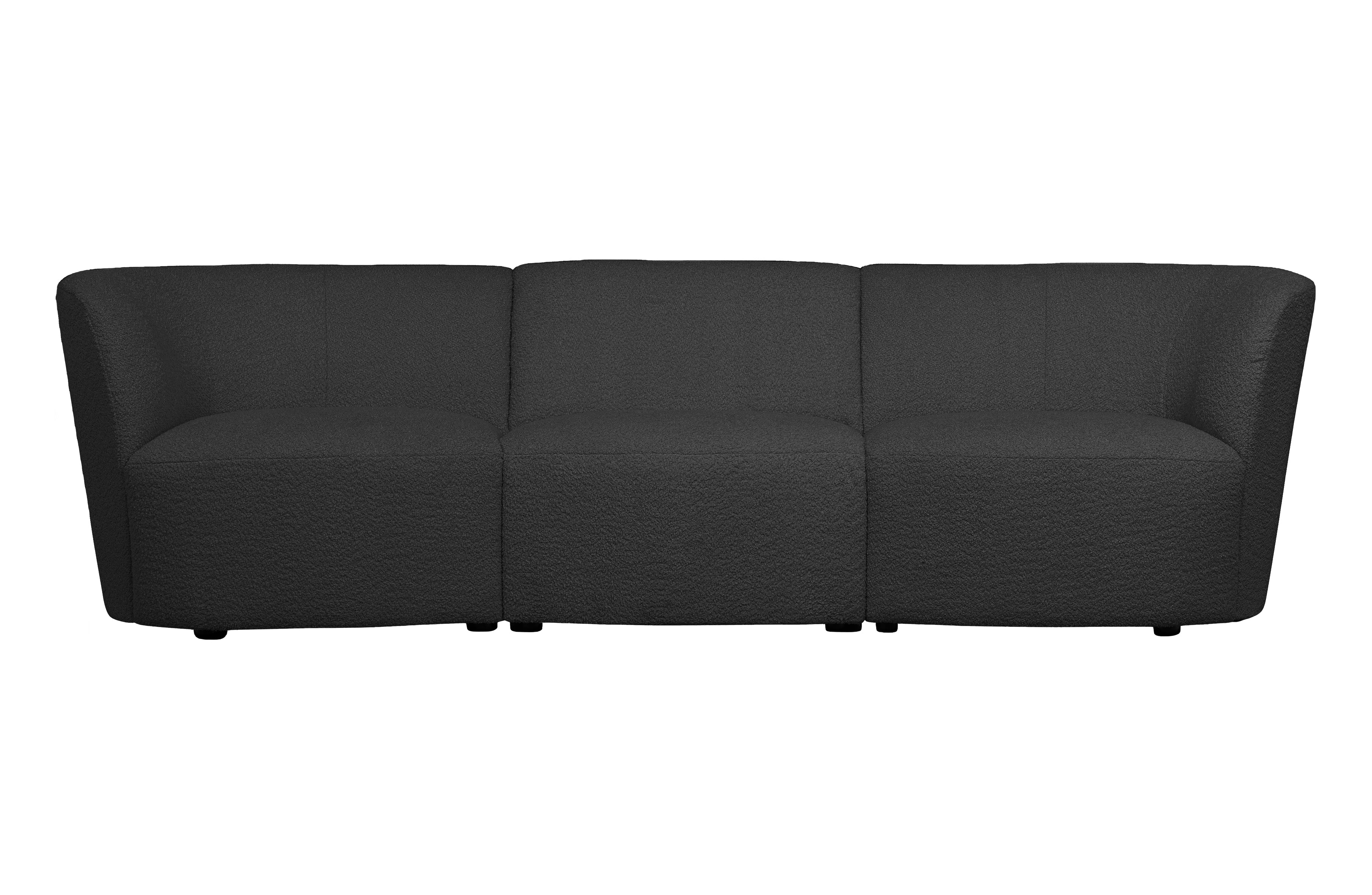 COCO modular sofa - dark gray boucle element