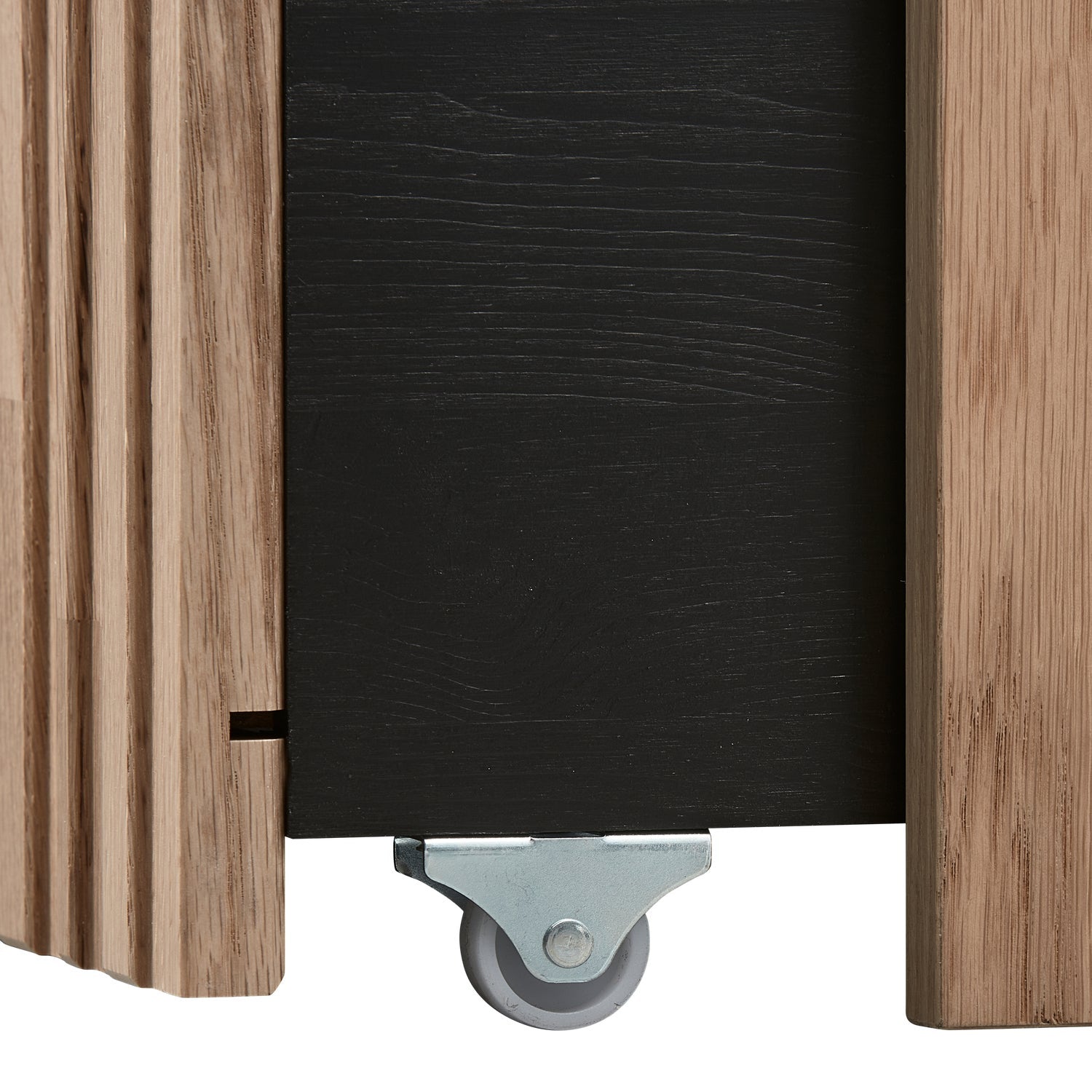 Bench with drawers Gravure oak veneer