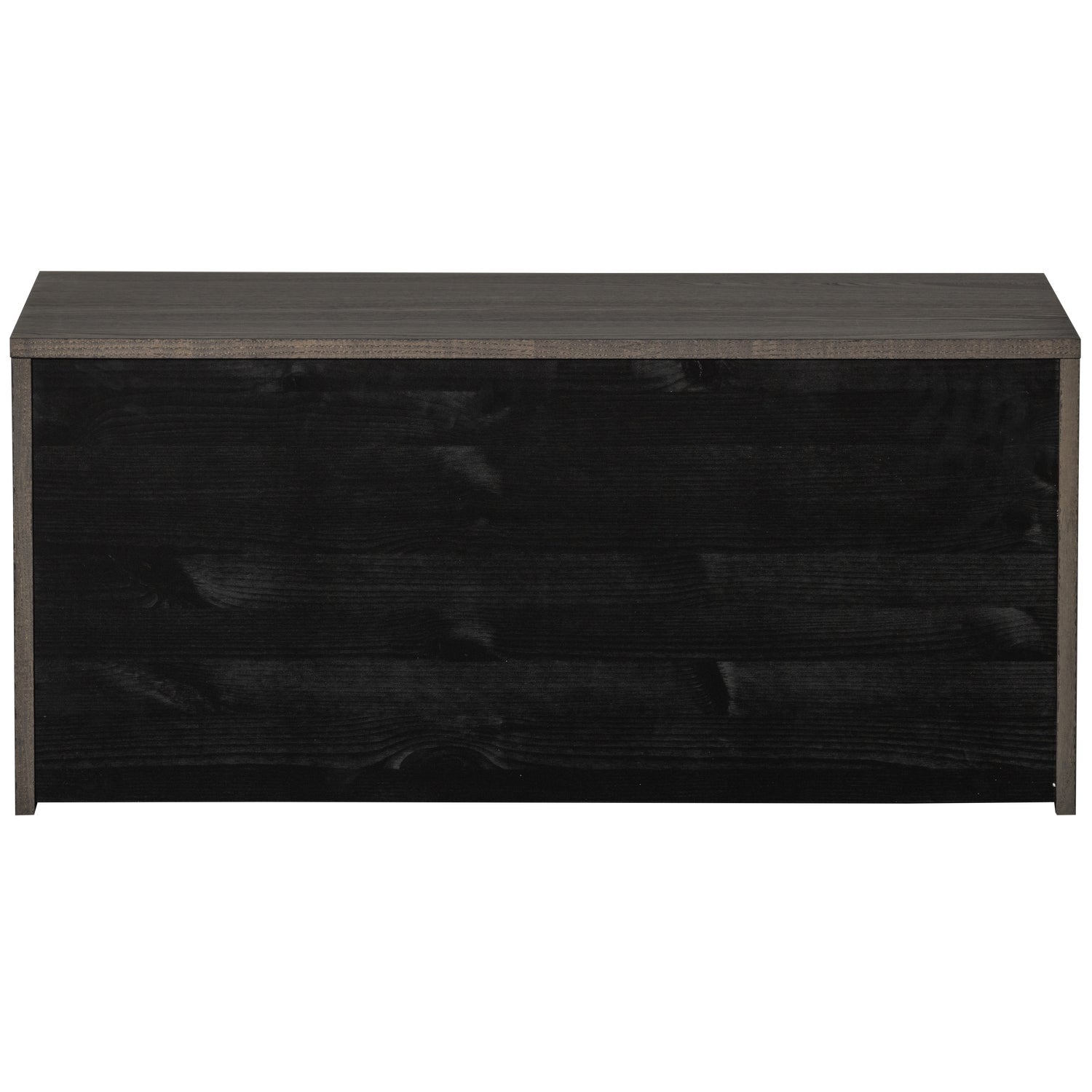 Bench with gravure gray -brown ash veneer