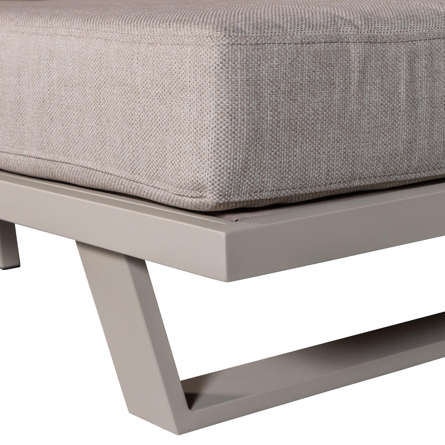 Záhradná pohovka 3-miestna BEAR piesková šedá