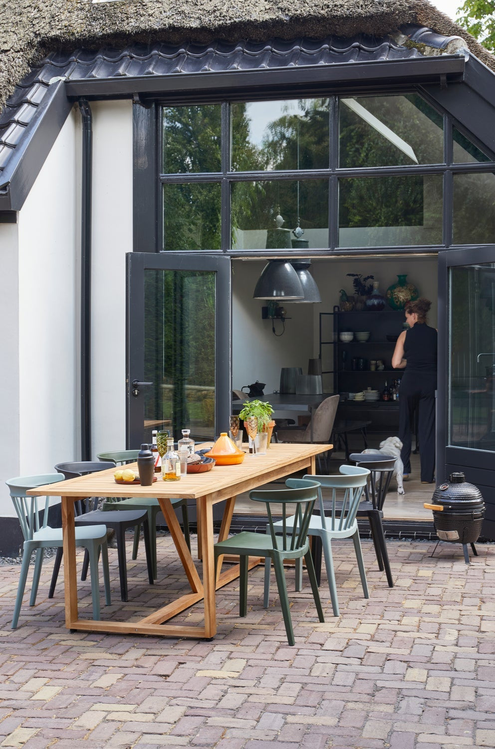 Záhradný stôl BEAVER z teakového dreva