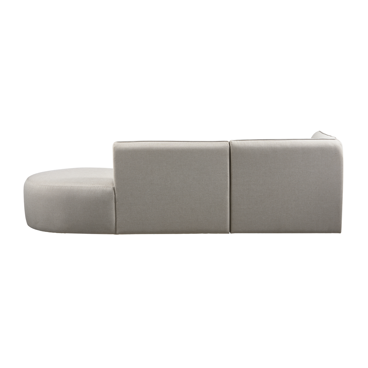 Left-facing garden corner sofa CHIOS sand