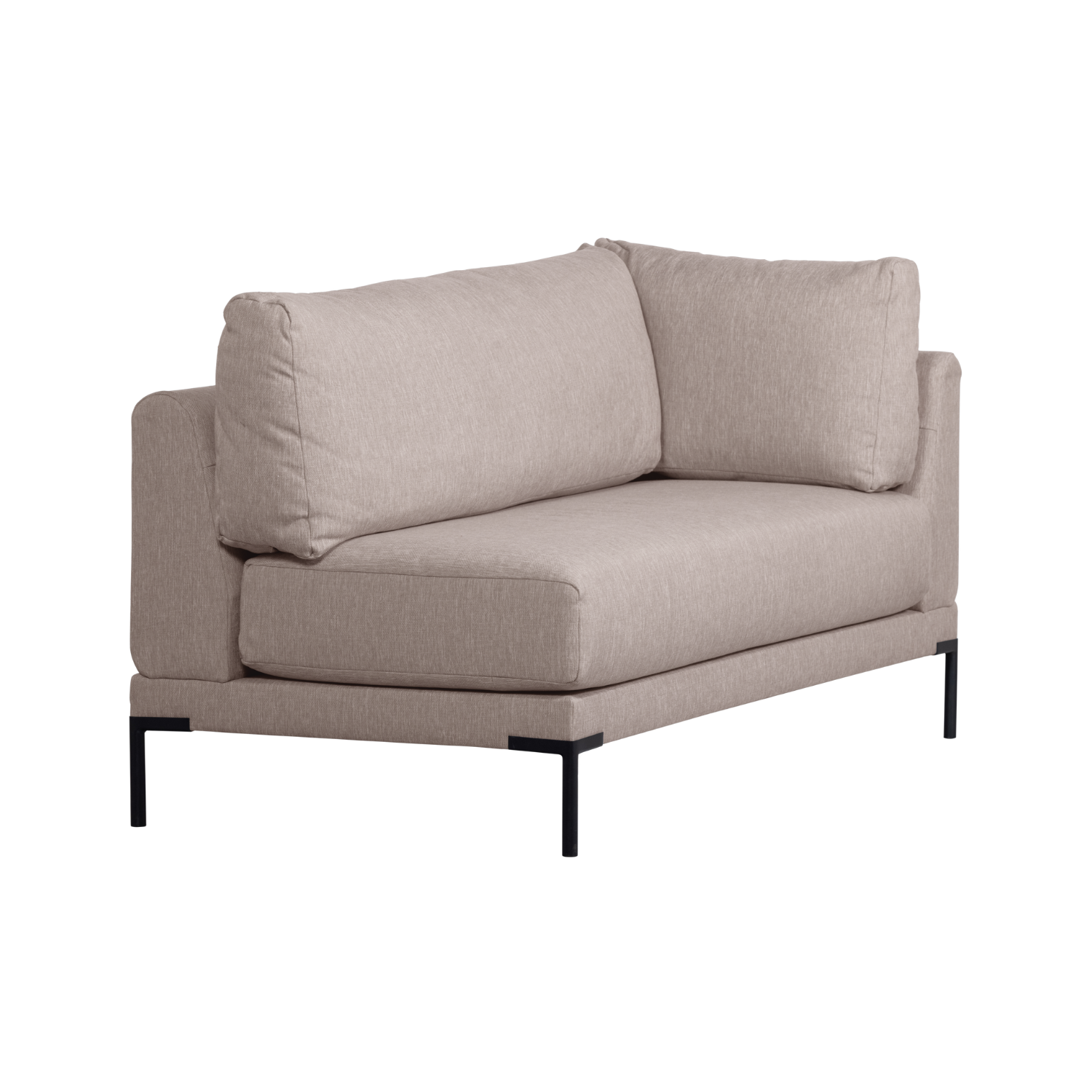 Szezlong ľavostranný COUPLE DINING BENCH béžový