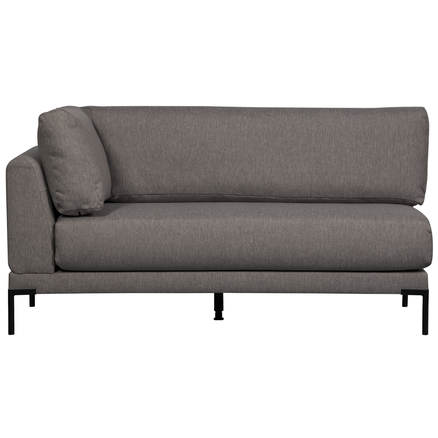 Szezlong pravostranný COUPLE DINING BENCH šedý