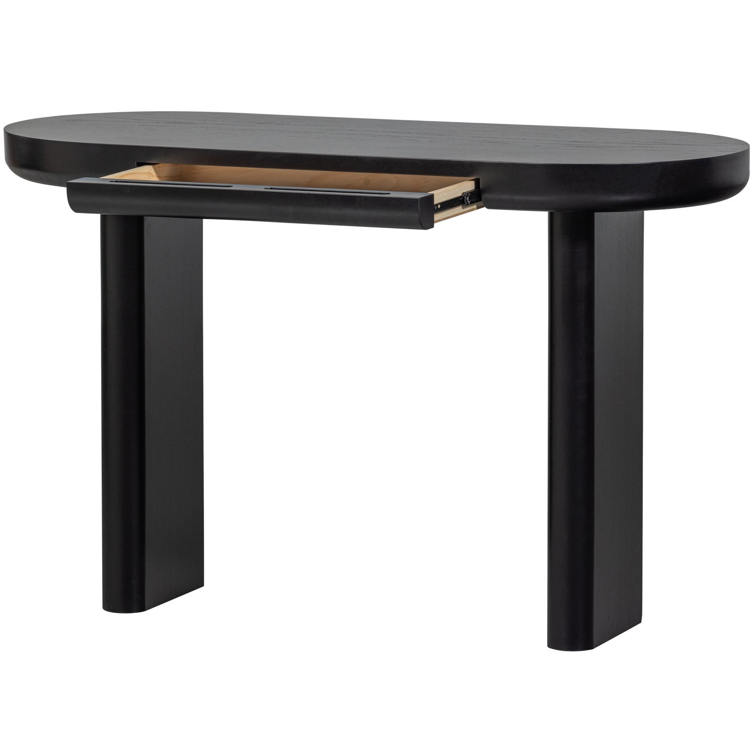 Mael desk black veneer