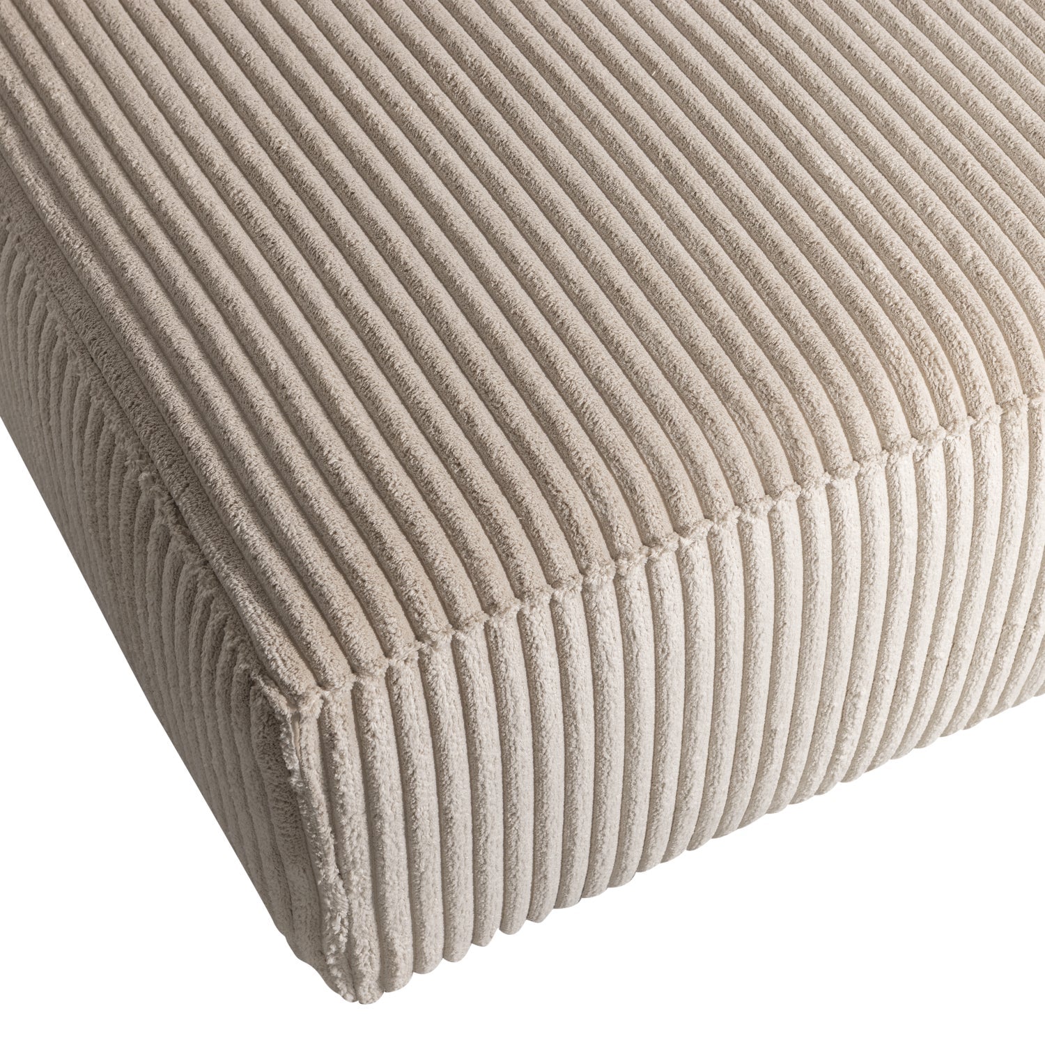 Narožník ľavostranný BEAN béžový zamat