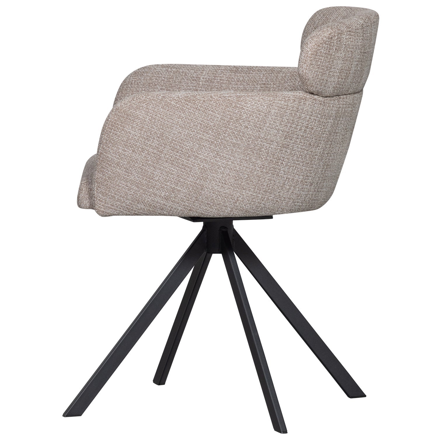 Fenne beige swivel chair