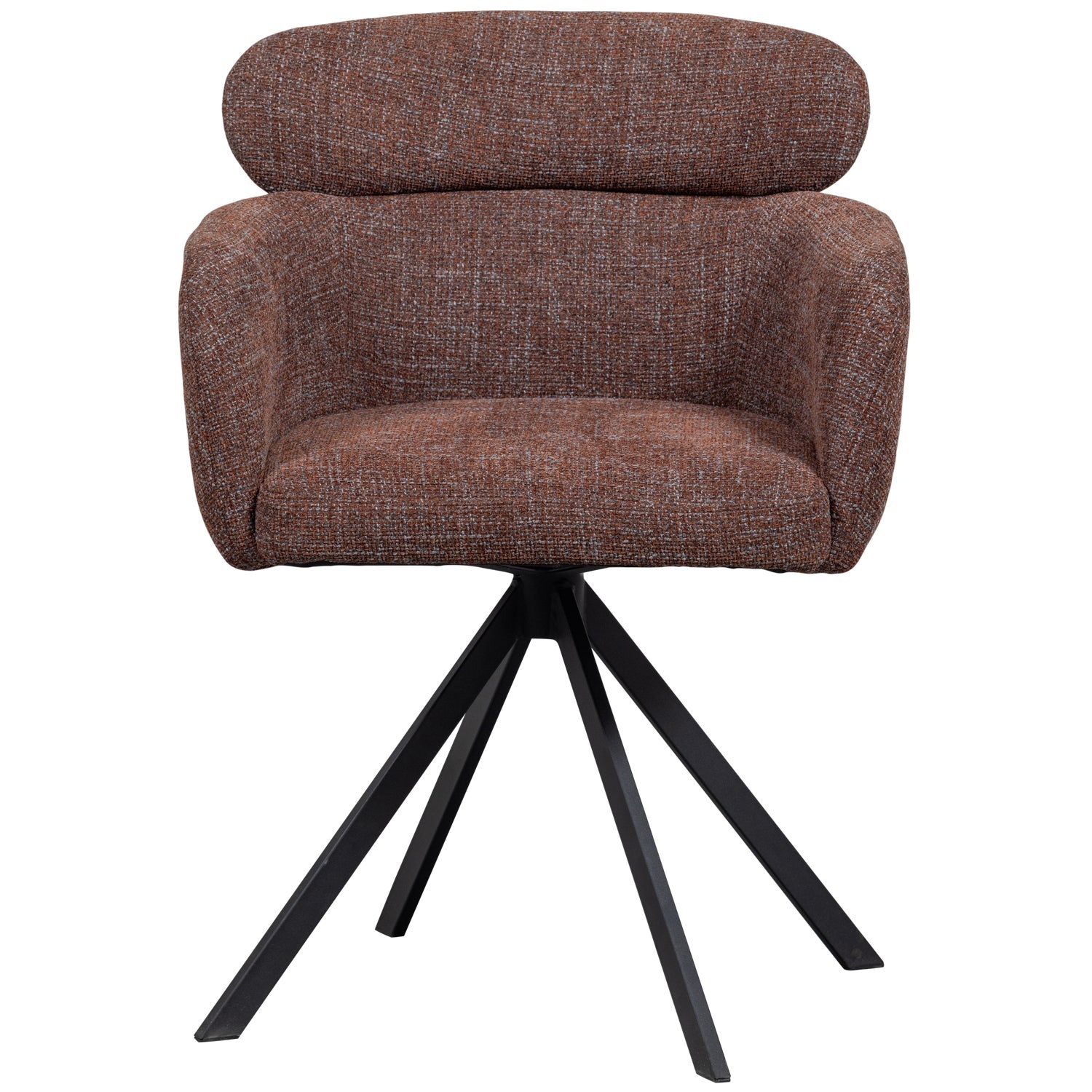 Fenne brown swivel chair