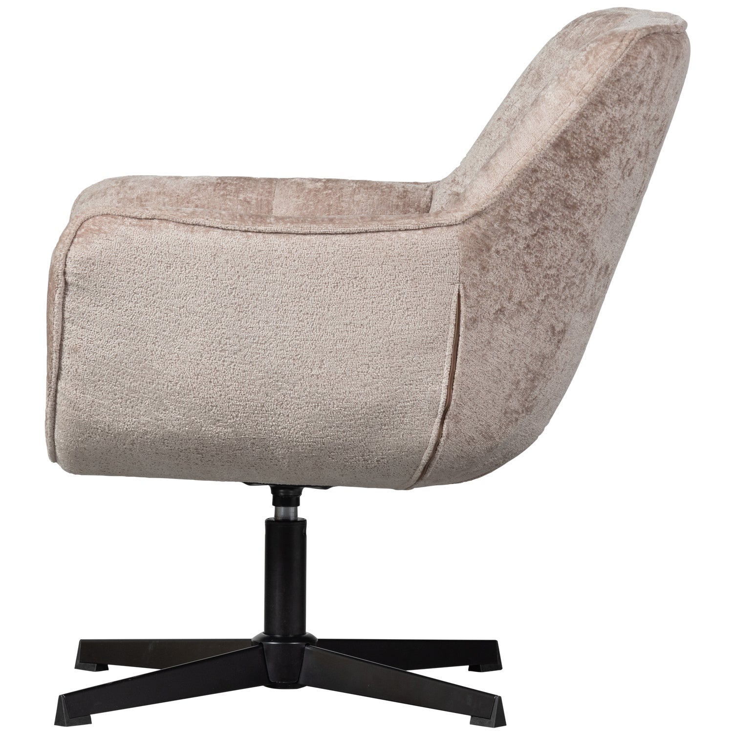 Wibo beige swivel armchair