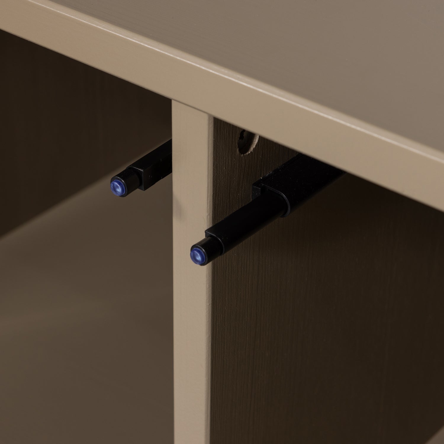 Turner Khaki bench with a storage