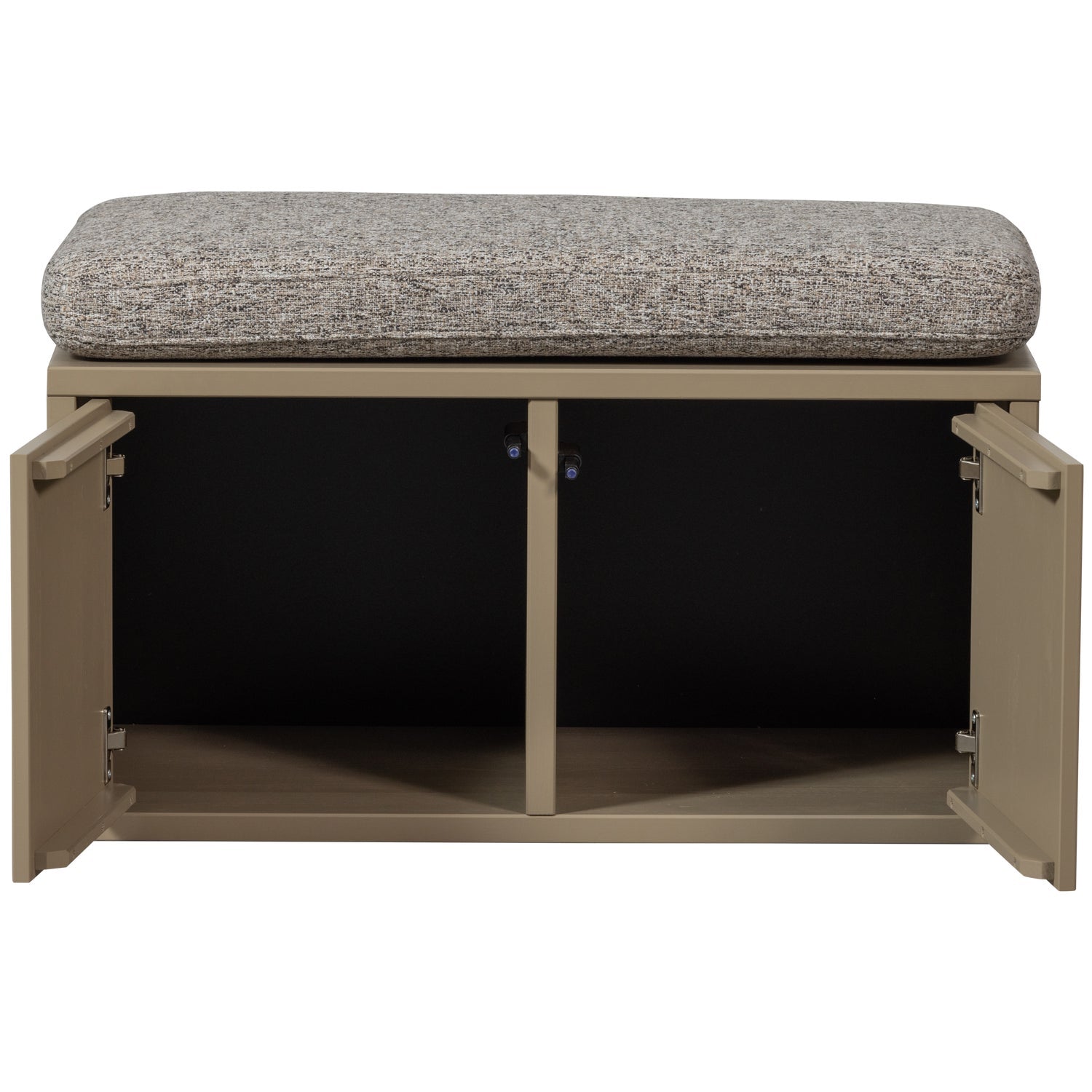 Turner Khaki bench with a storage