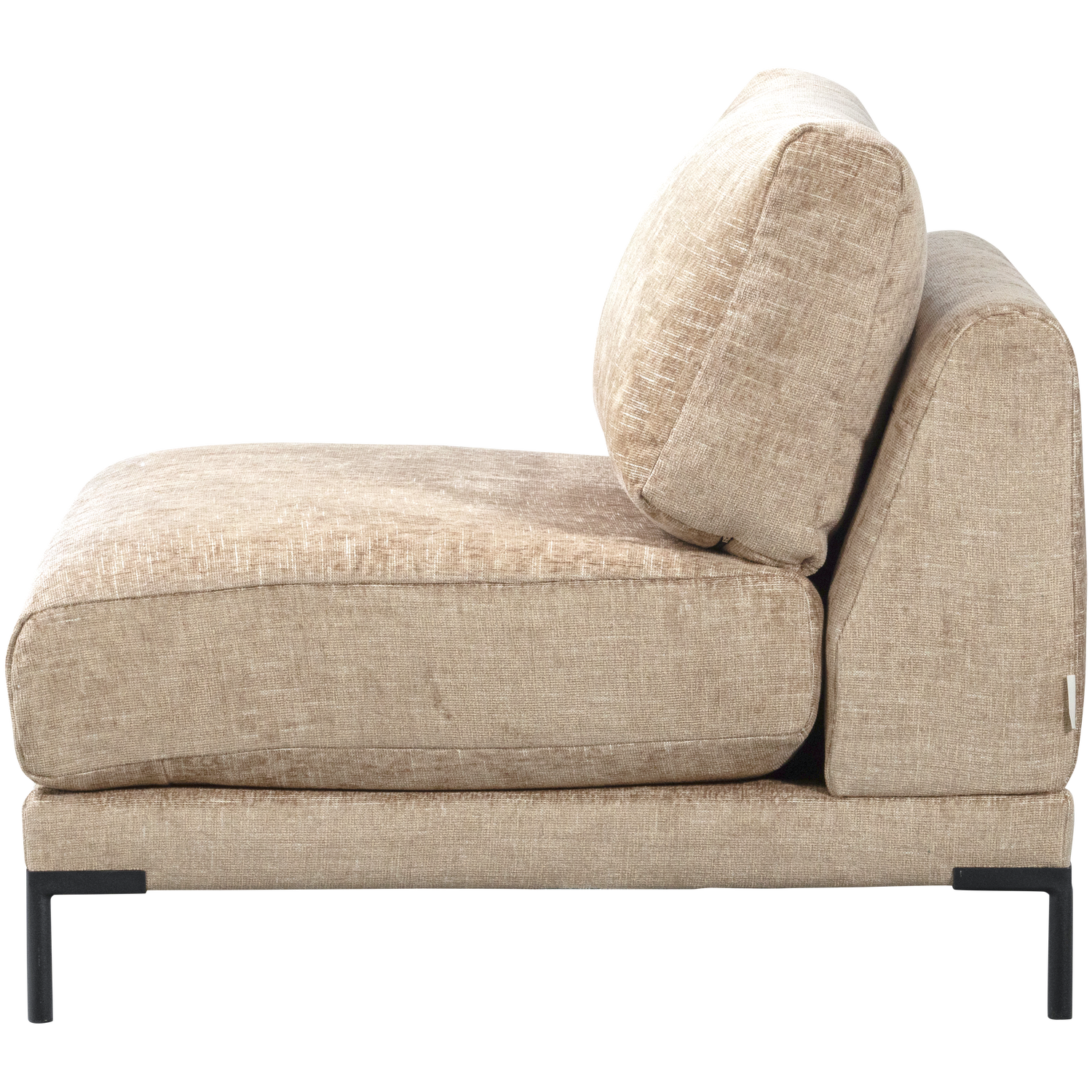 Armchair / COUPLE module beige mélange