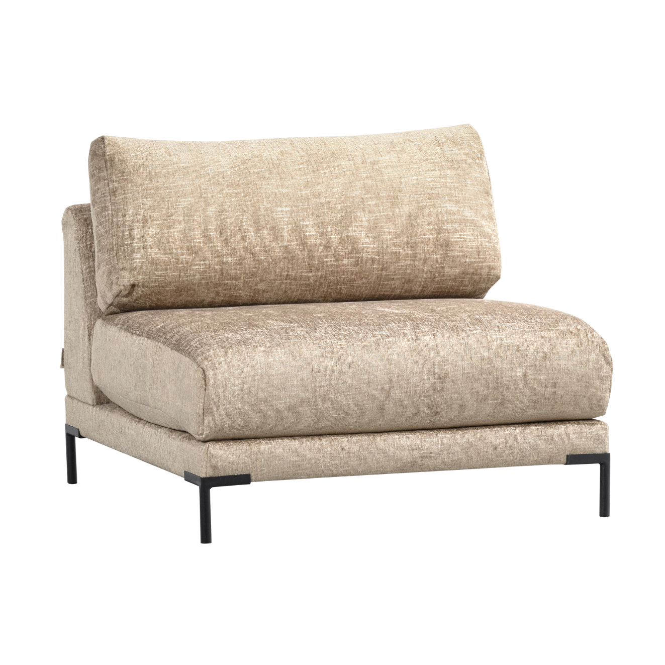 Armchair / COUPLE module beige mélange
