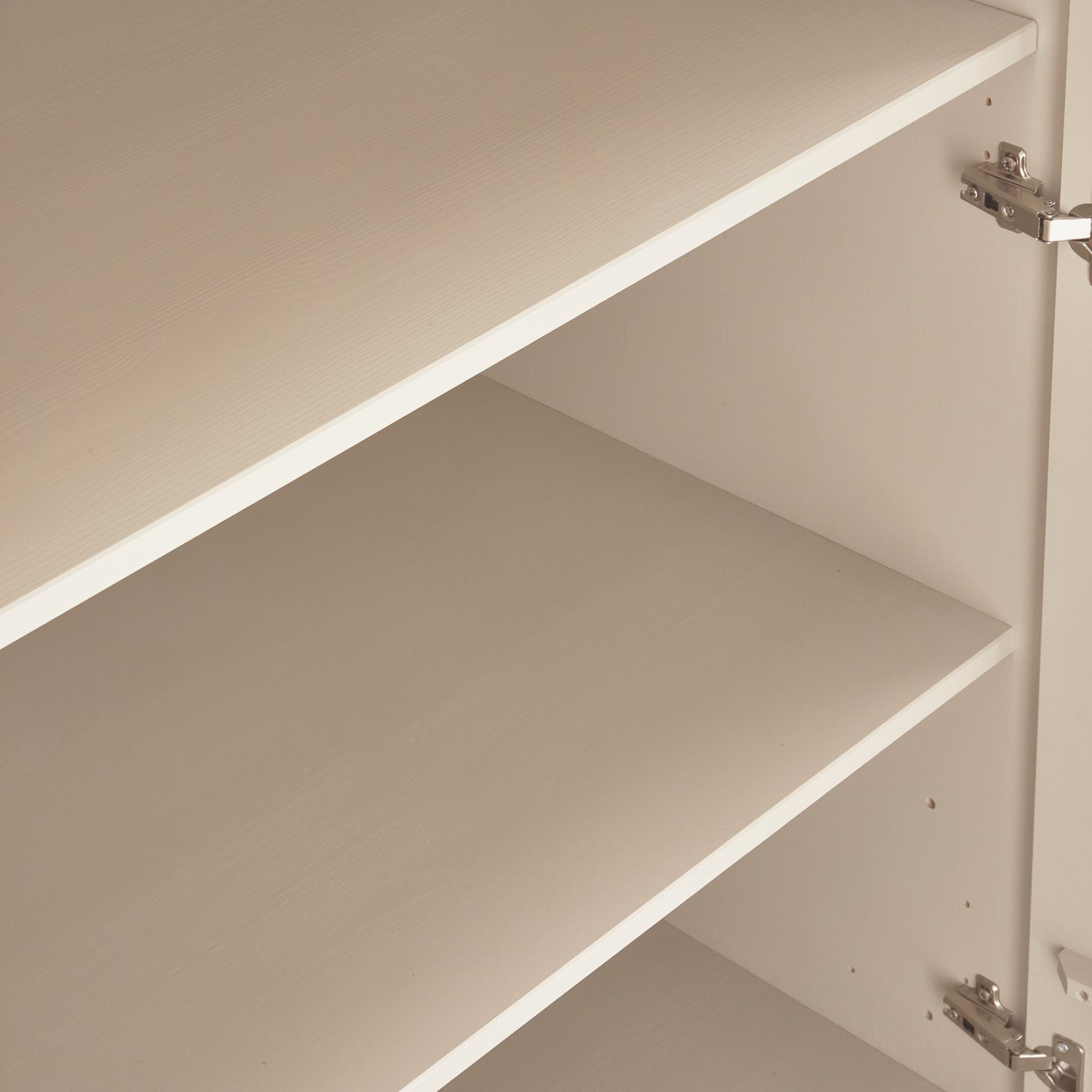 RAIN beige shelving cabinet