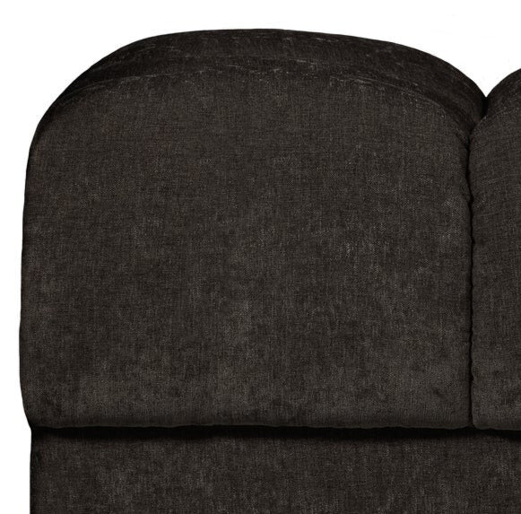 SECOND DATE anthracite pouf