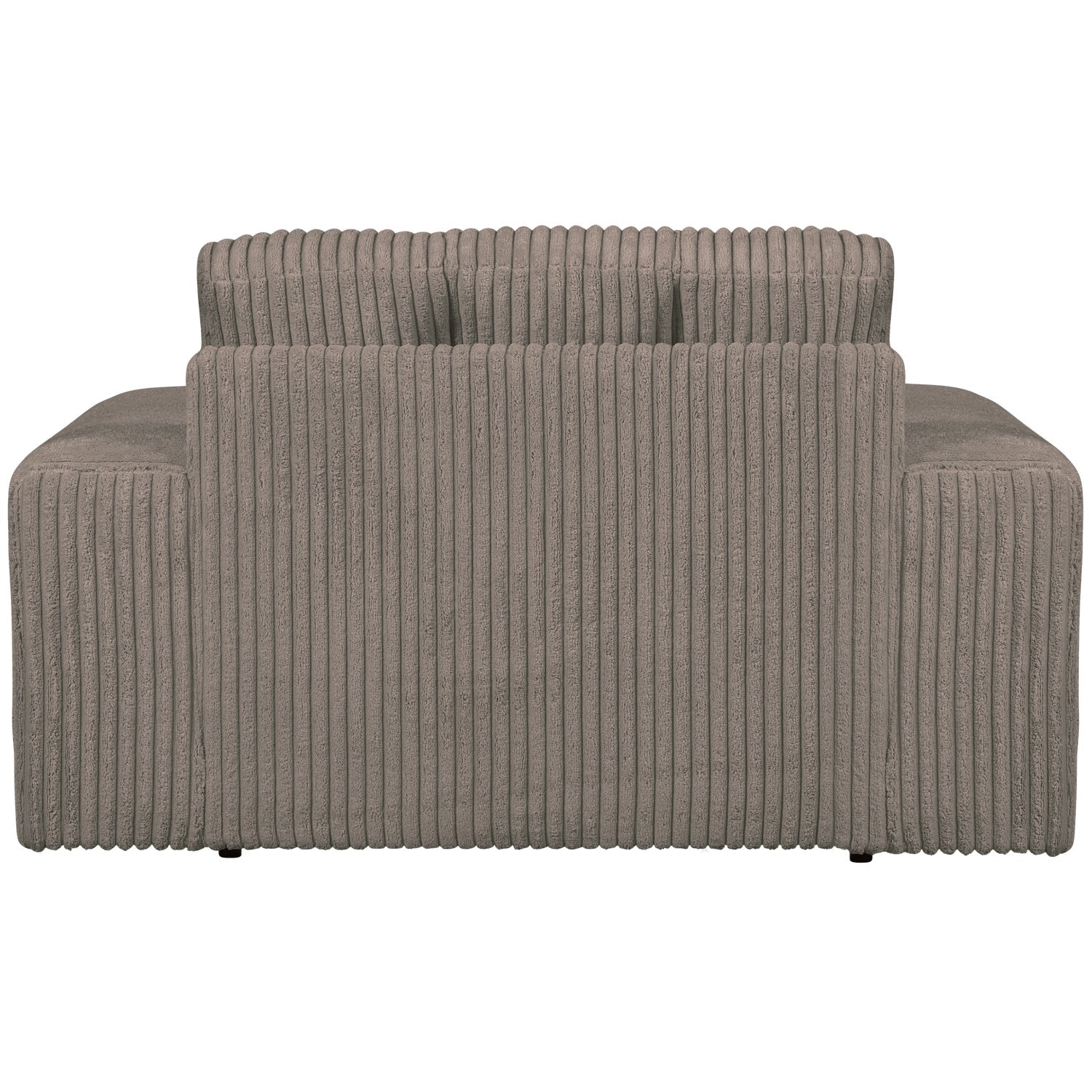 Sofa loveseat DRUHÉ DÁTUM hnedý zamat