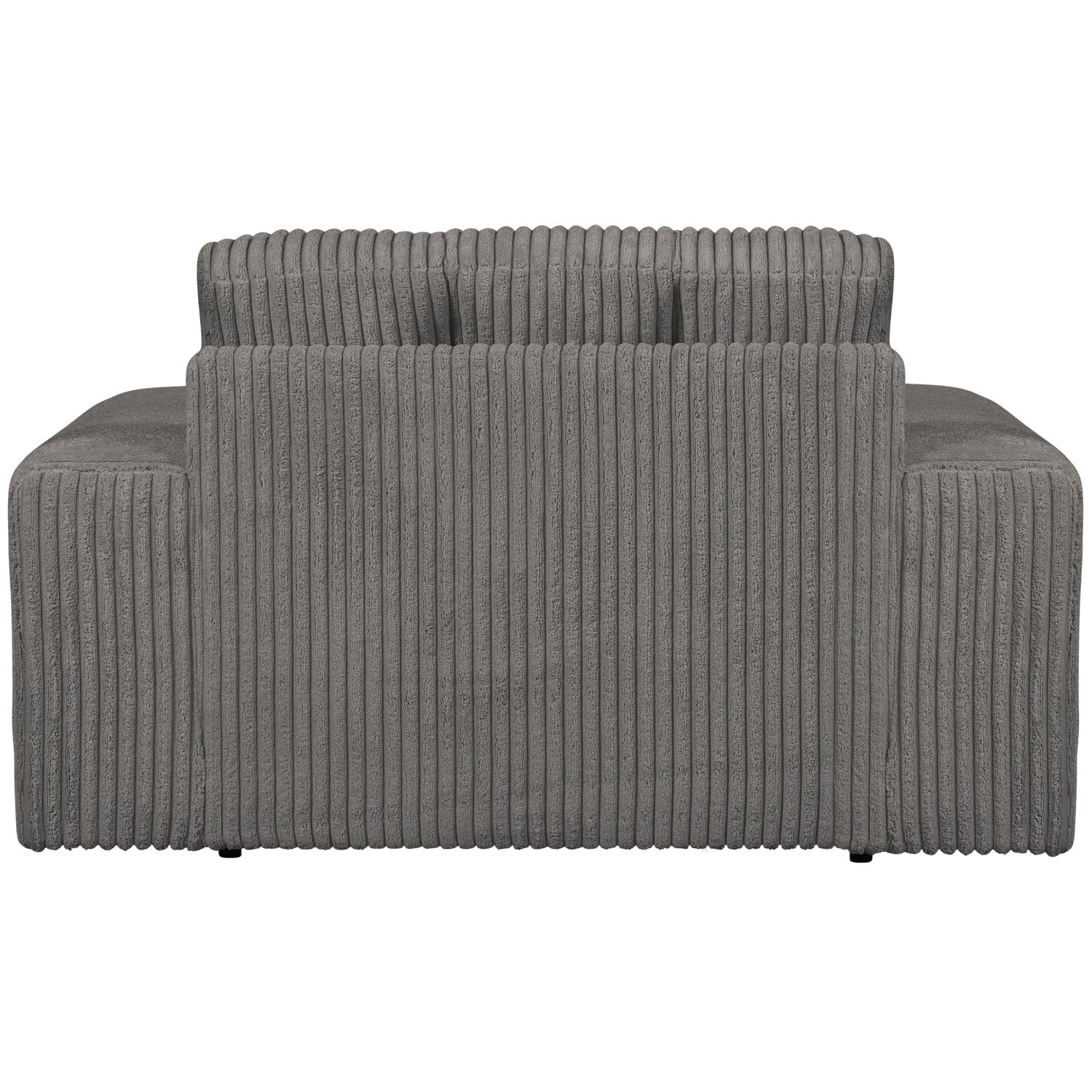 Sofa loveseat SECOND DATE gray corduroy