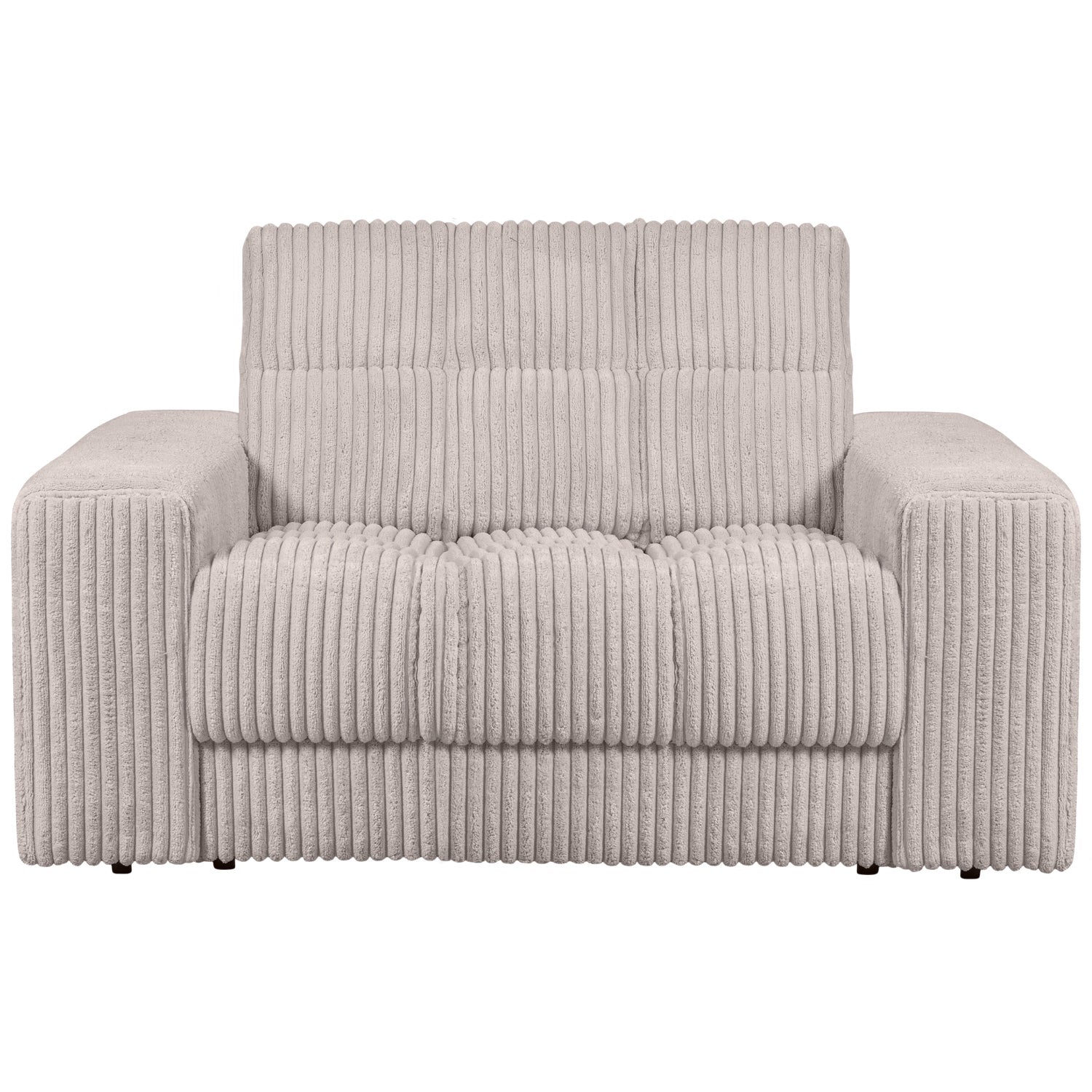 Pohovka loveseat DRUHÉ DÁTUM krémový zamat
