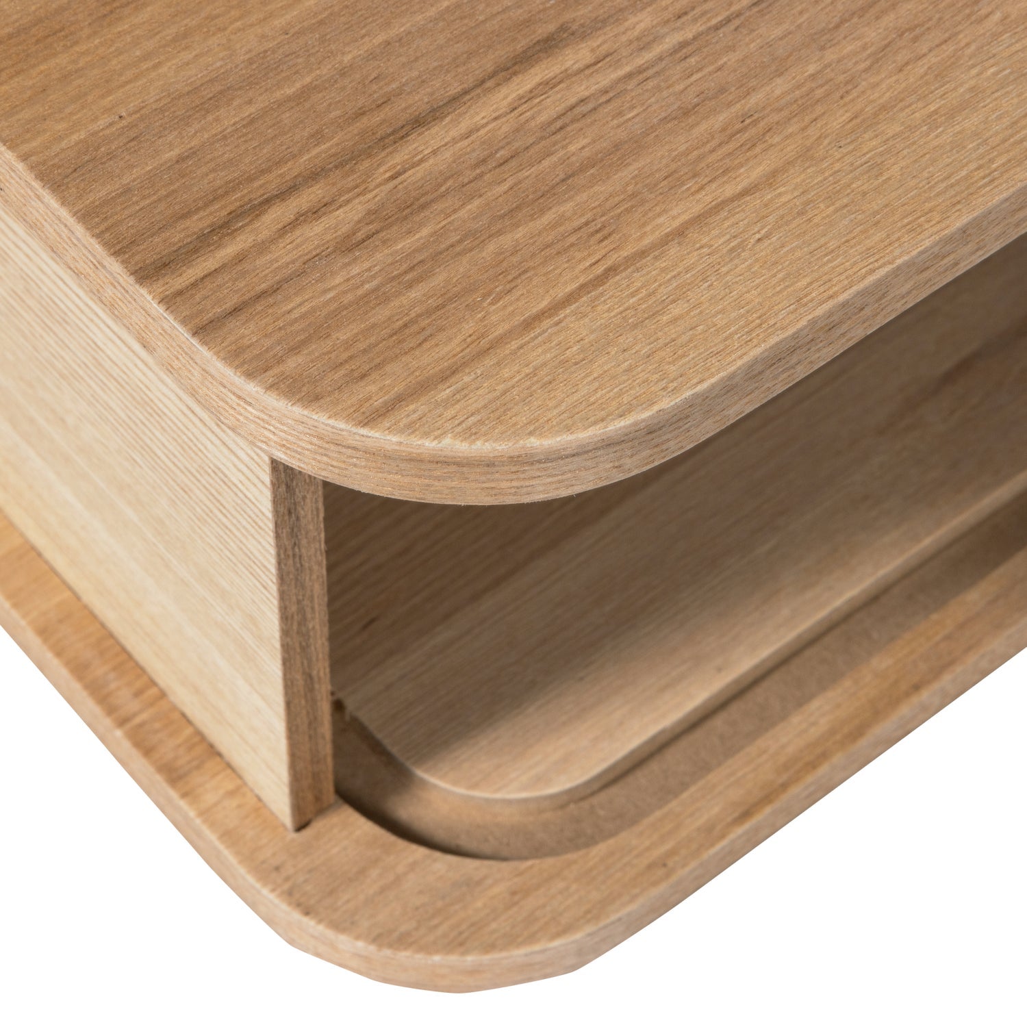 Závesný nočný stolík JENA z topoľového dreva