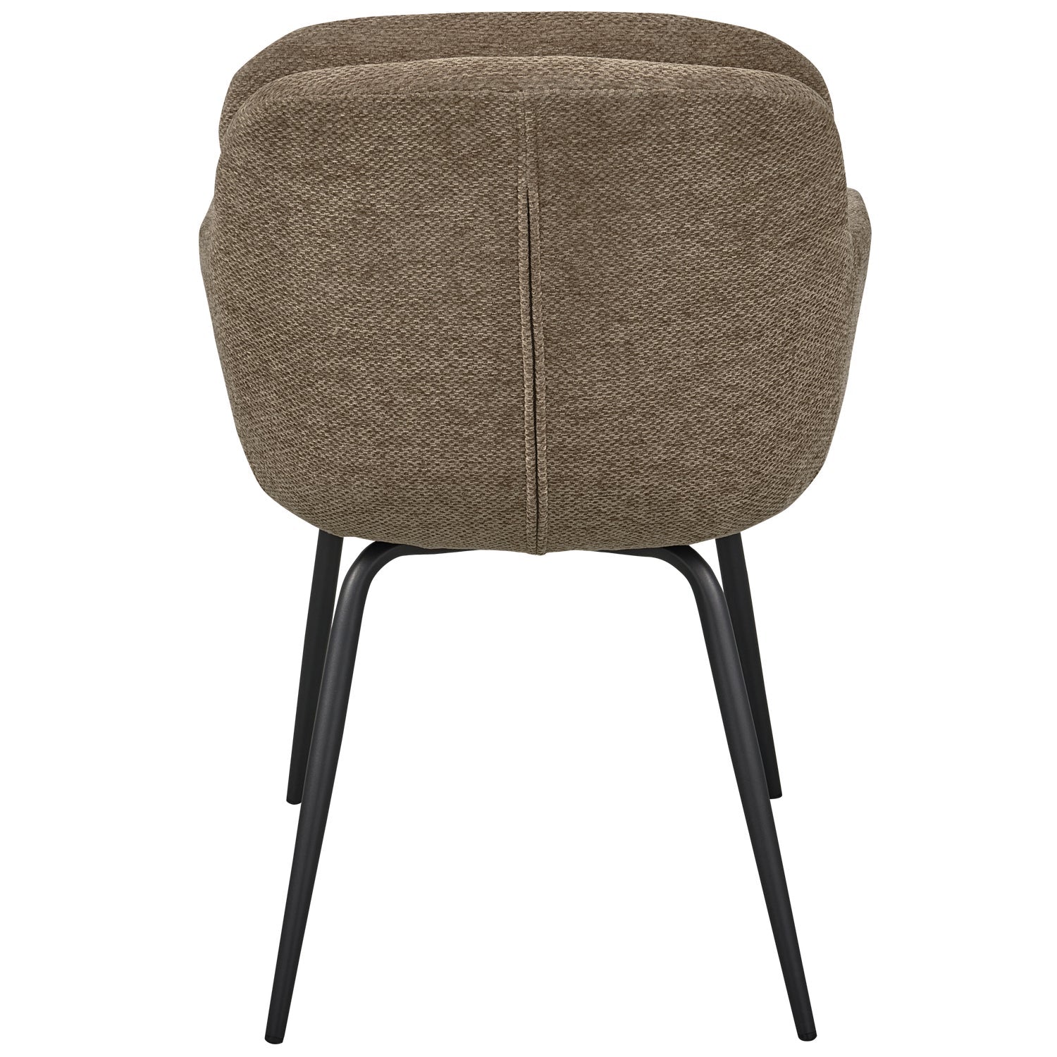 RUNA Chair dark sandy chenille