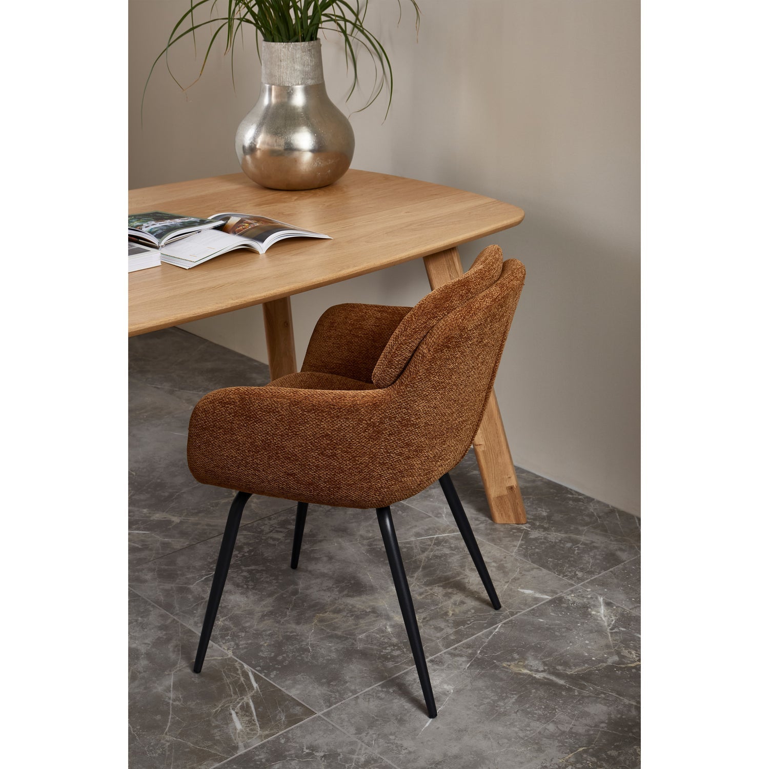 RUNA Chair Honey Chenille