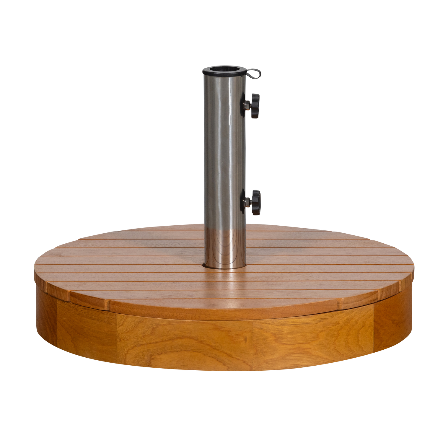 MONICA green garden parasol with beige base