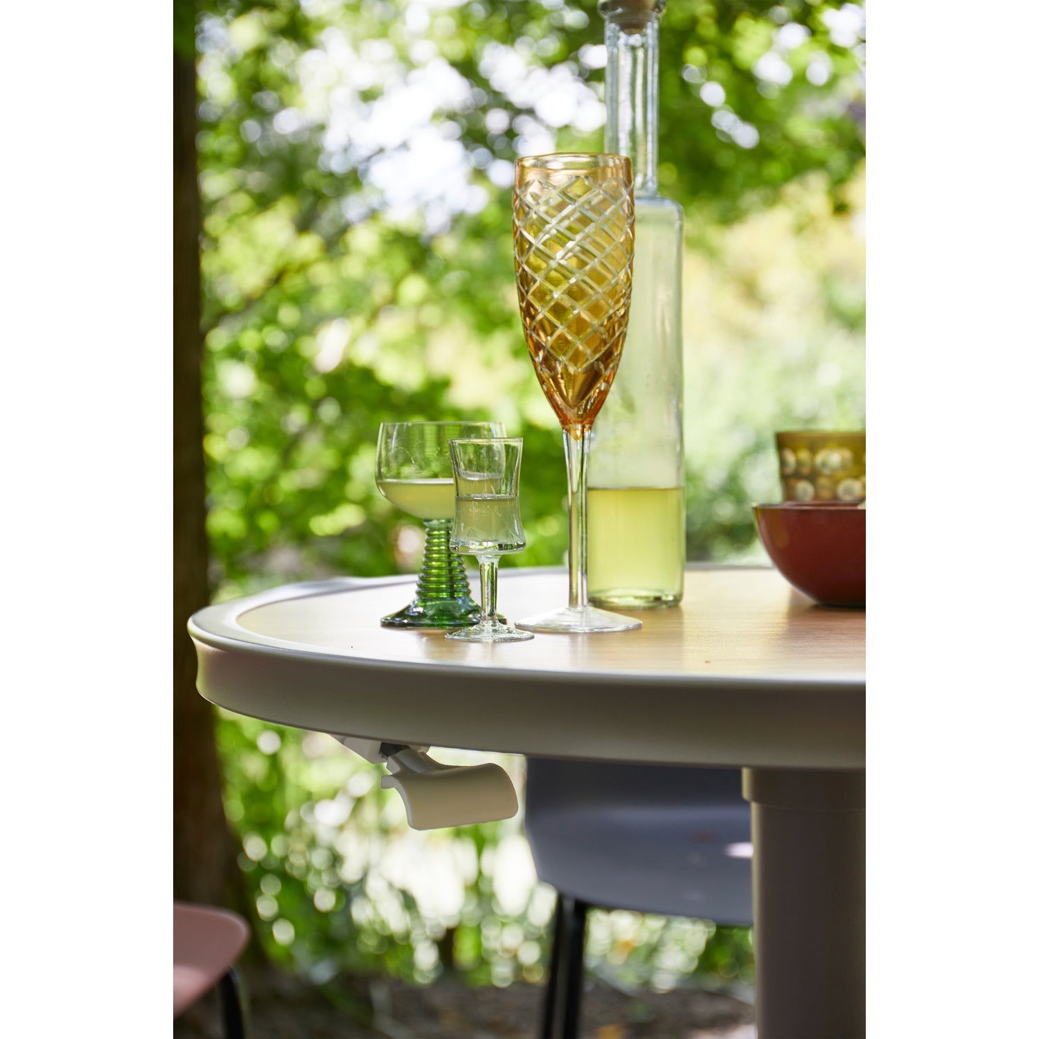 JEPPE Brown-Gray Bar Table