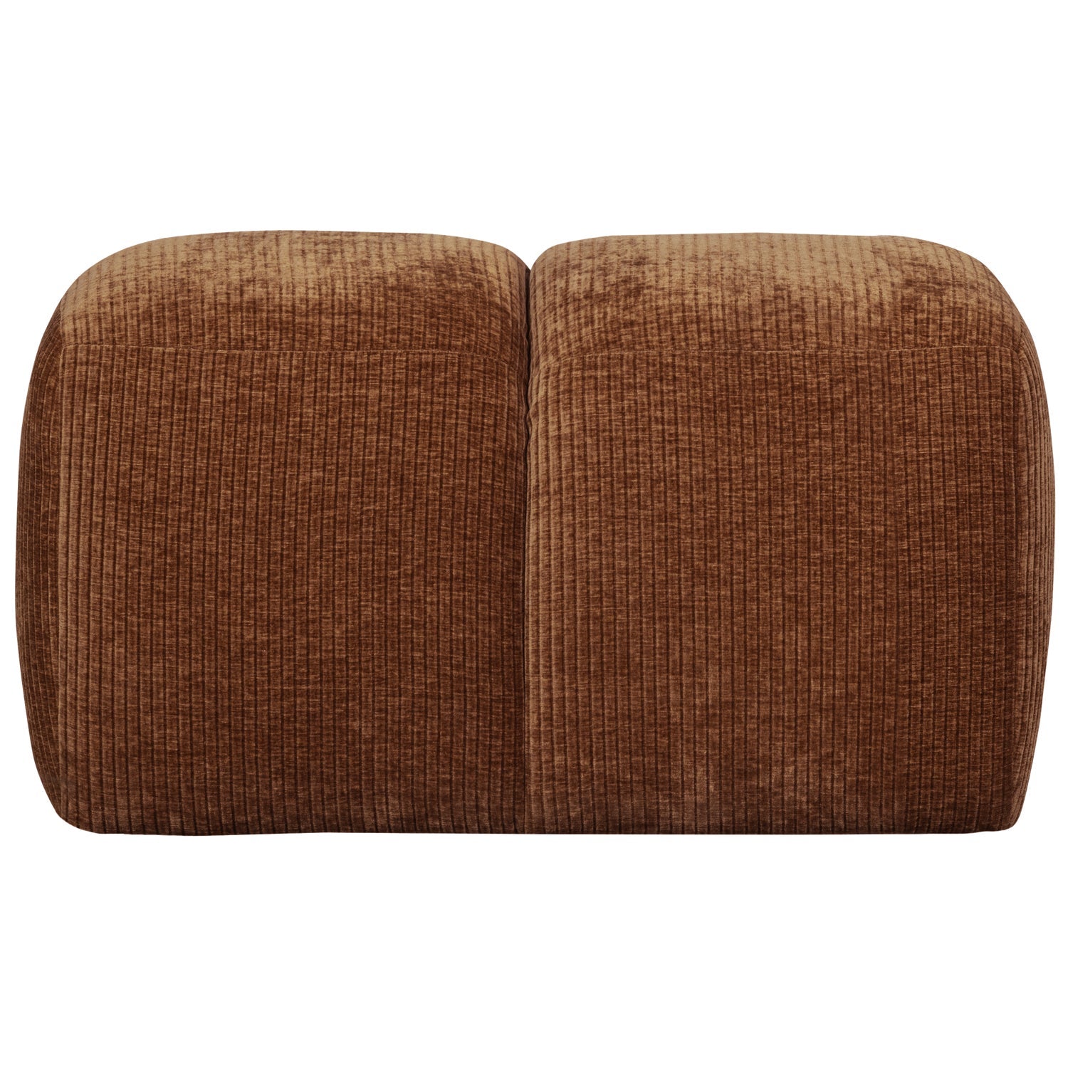 MOJO Puff Rusty Brown Corduroy