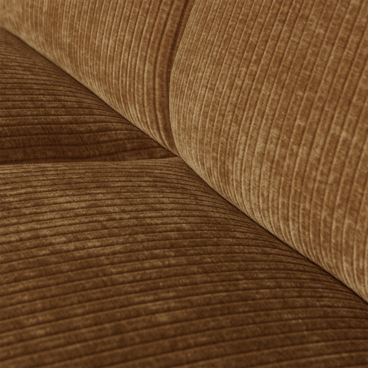 MOJO modular sofa - 1-seater dark honey corduroy