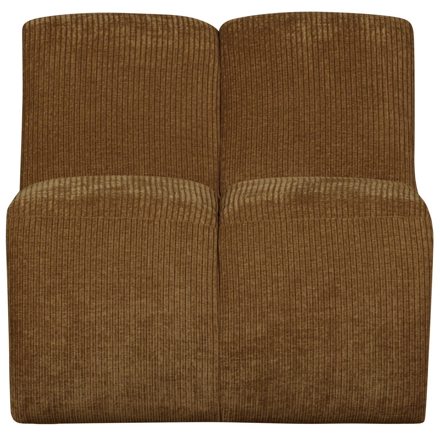 MOJO modular sofa - 1-seater dark honey corduroy