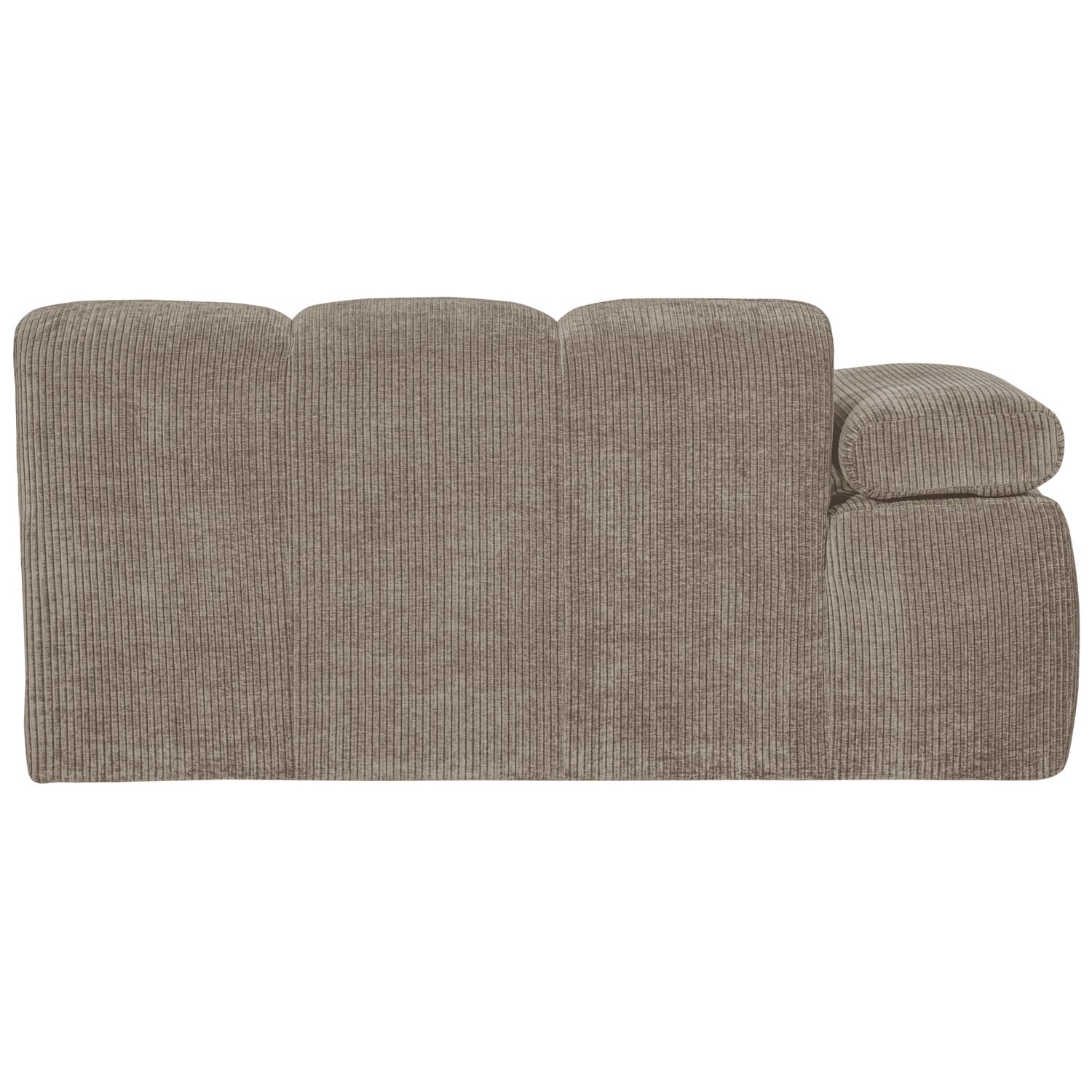 MOJO modular sofa - 1.5-seater left-side dark sandy corduroy element