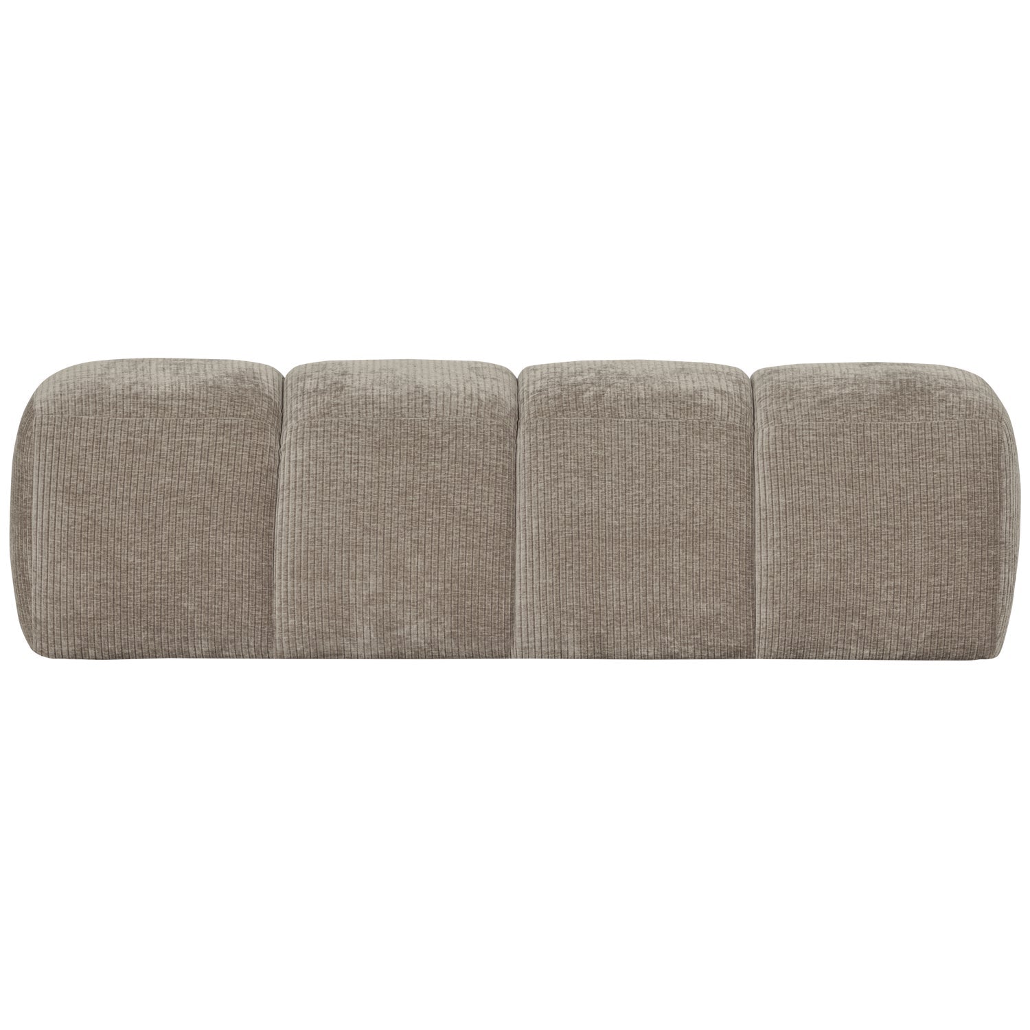 MOJO bench in dark sandy corduroy